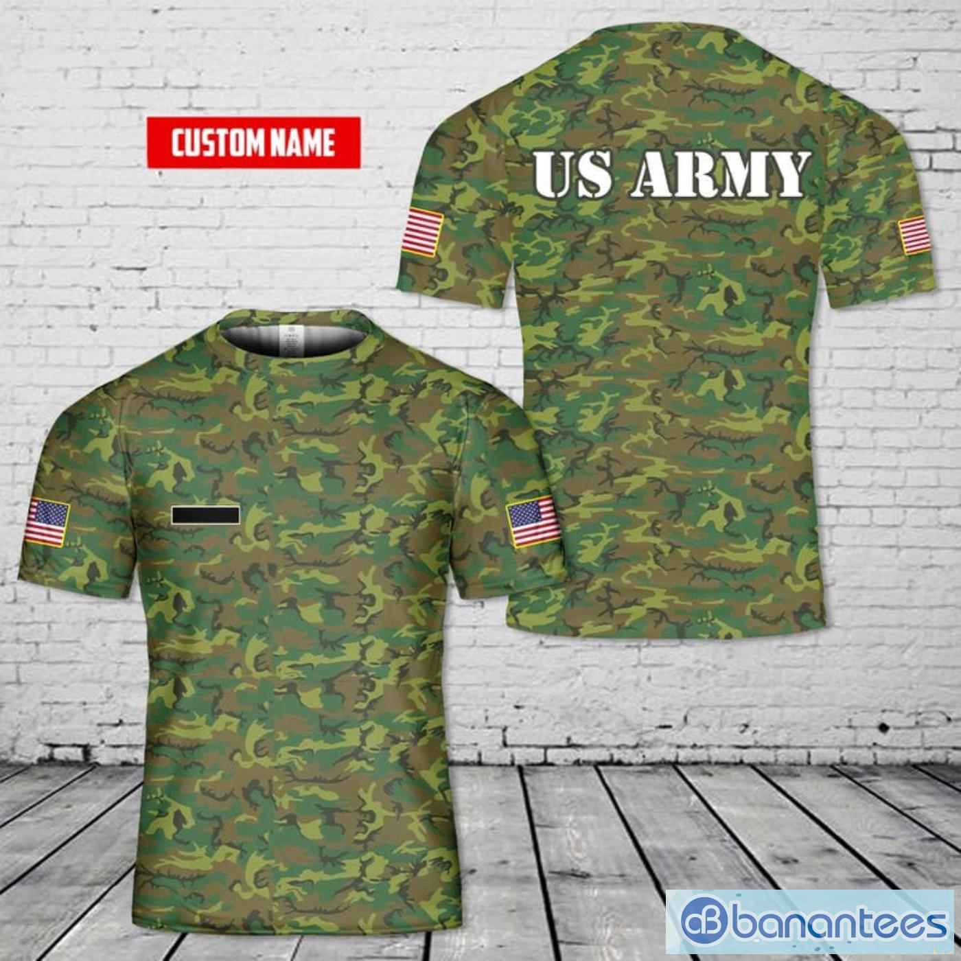 Personalised NAME camouflage t-shirt