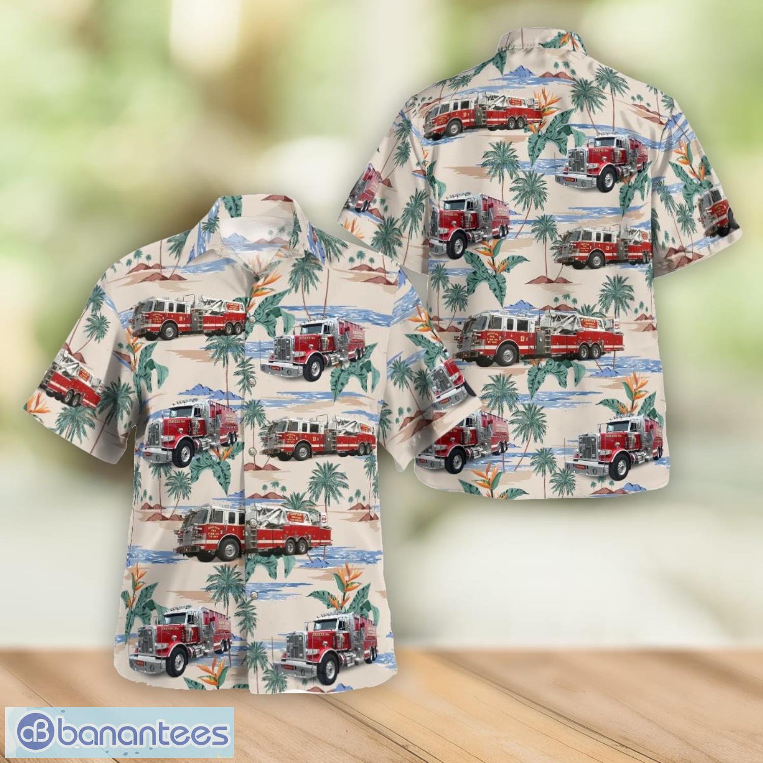 Denton Volunteer Fire Company, Denton, Maryland 3D Hawaiian Shirt Best Gift For Men And Women Product Photo 1