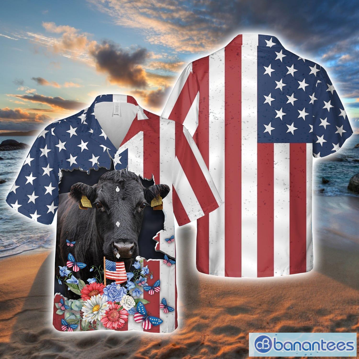 American Flag Skull Custom Name All Over Print Baseball Jersey Shirt -  Banantees