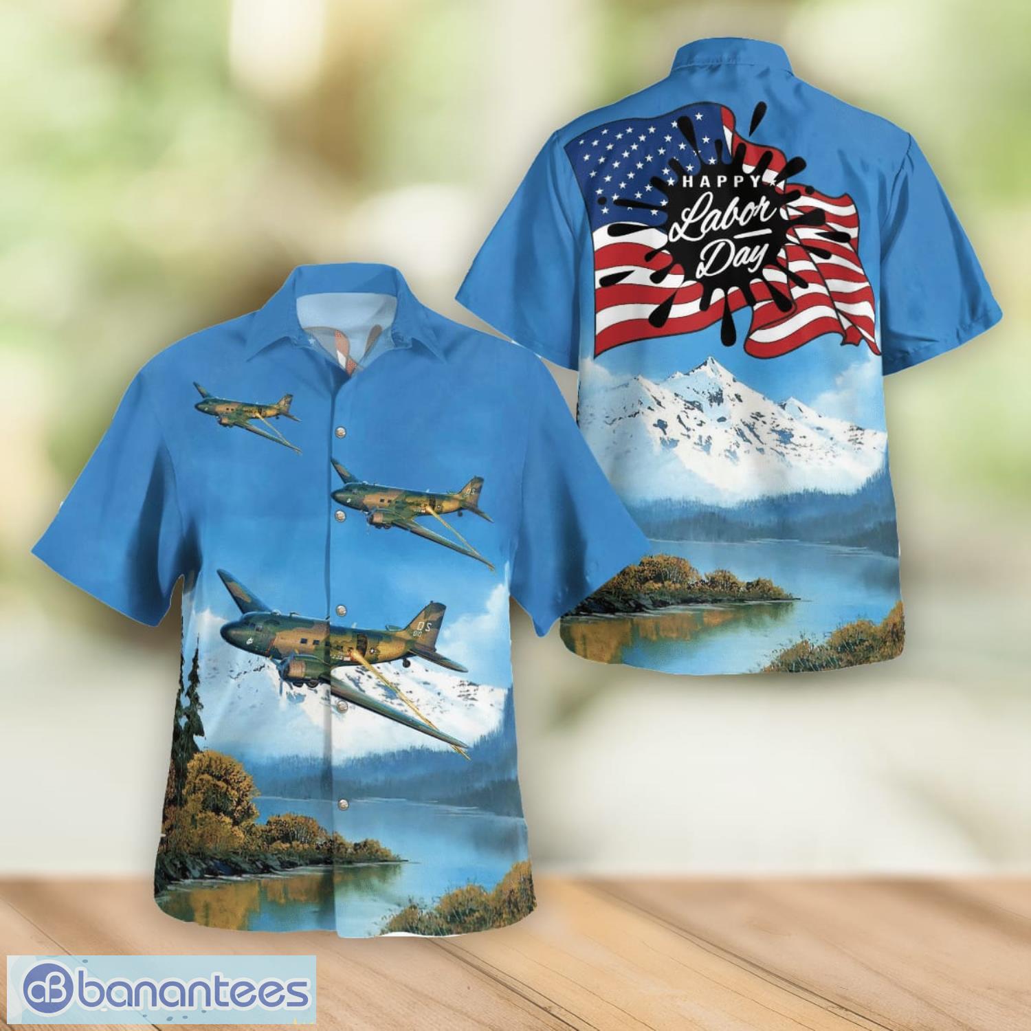 Douglas AC-47 Spooky, KC Air Show, Happy Labor Day, New Century, Kansas Hawaiian Shirt Summer Gift For Men And Women Product Photo 1