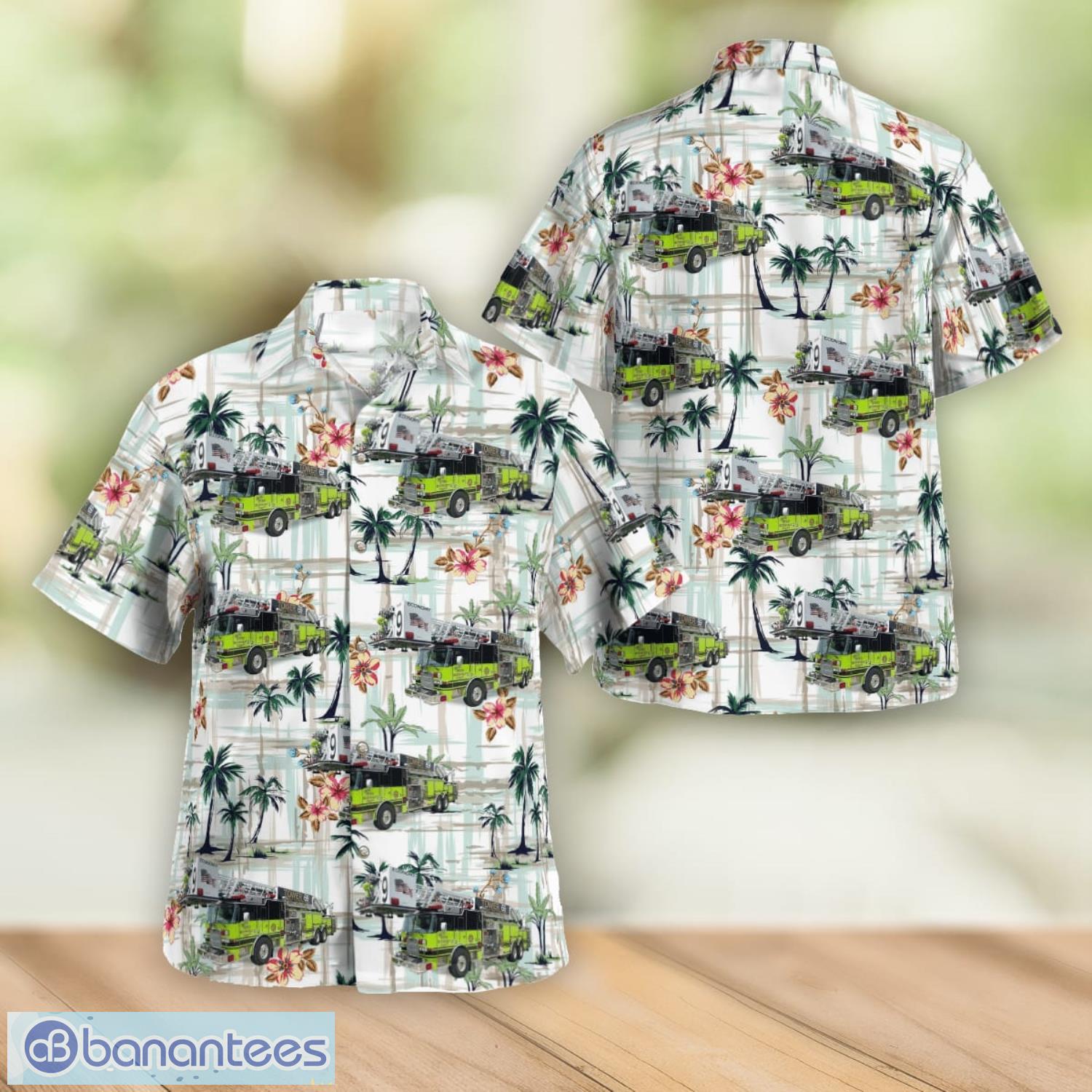 Economy Fire Department 3D Hawaiian Shirt Best Gift For Men And Women Product Photo 1