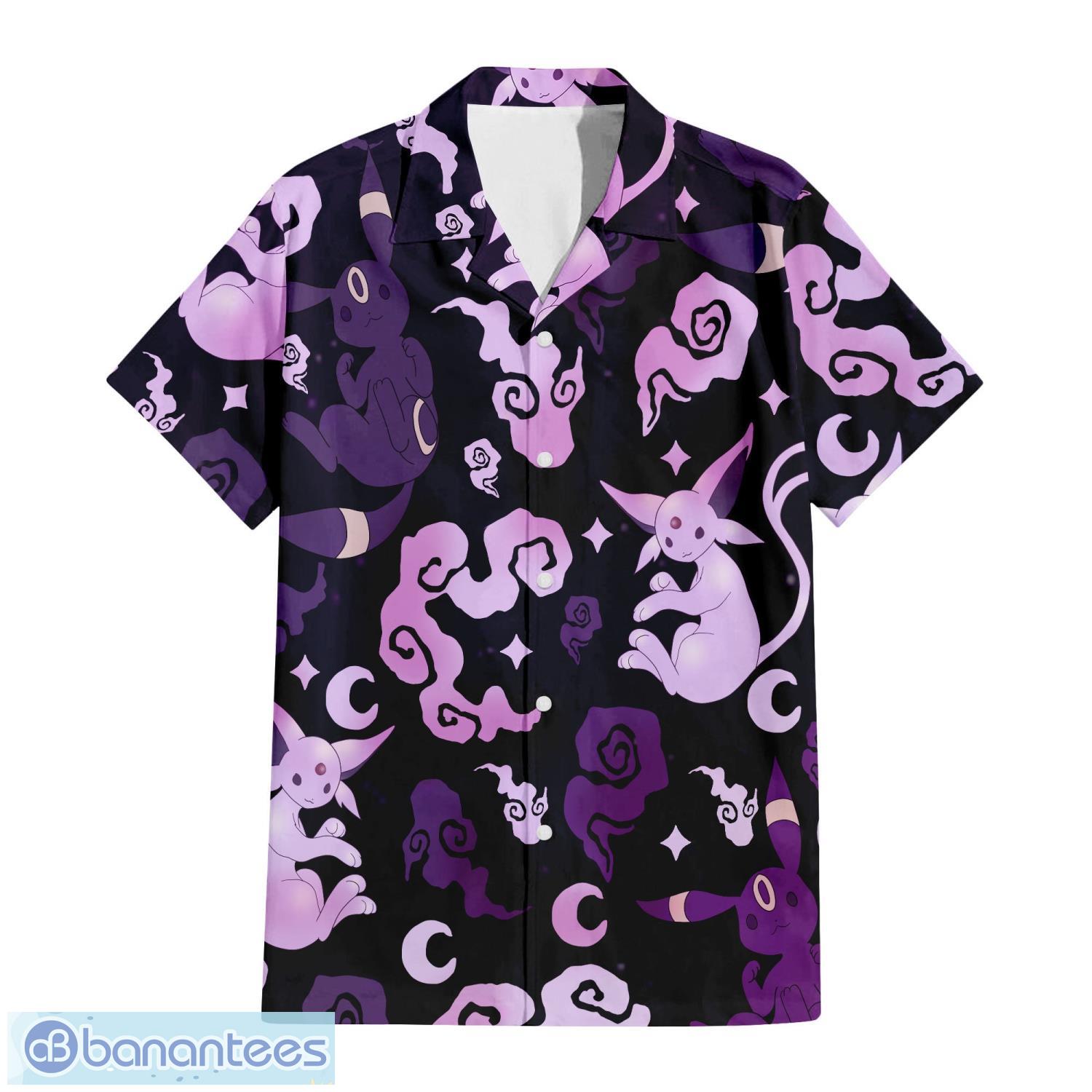 Espeon Umbreon Hawaiian Shirt Cute Summer Gift For Men And Women