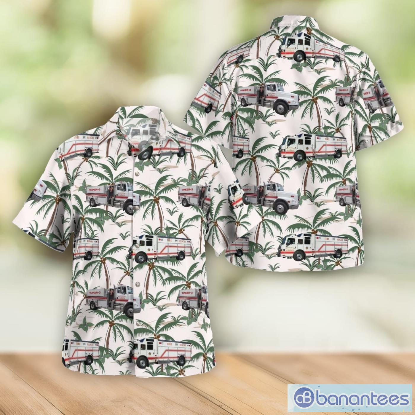 Forest View Gang Mills Fire Department Painted Post New York Men And Women Summer Gift Hawaiian Shirt Product Photo 1