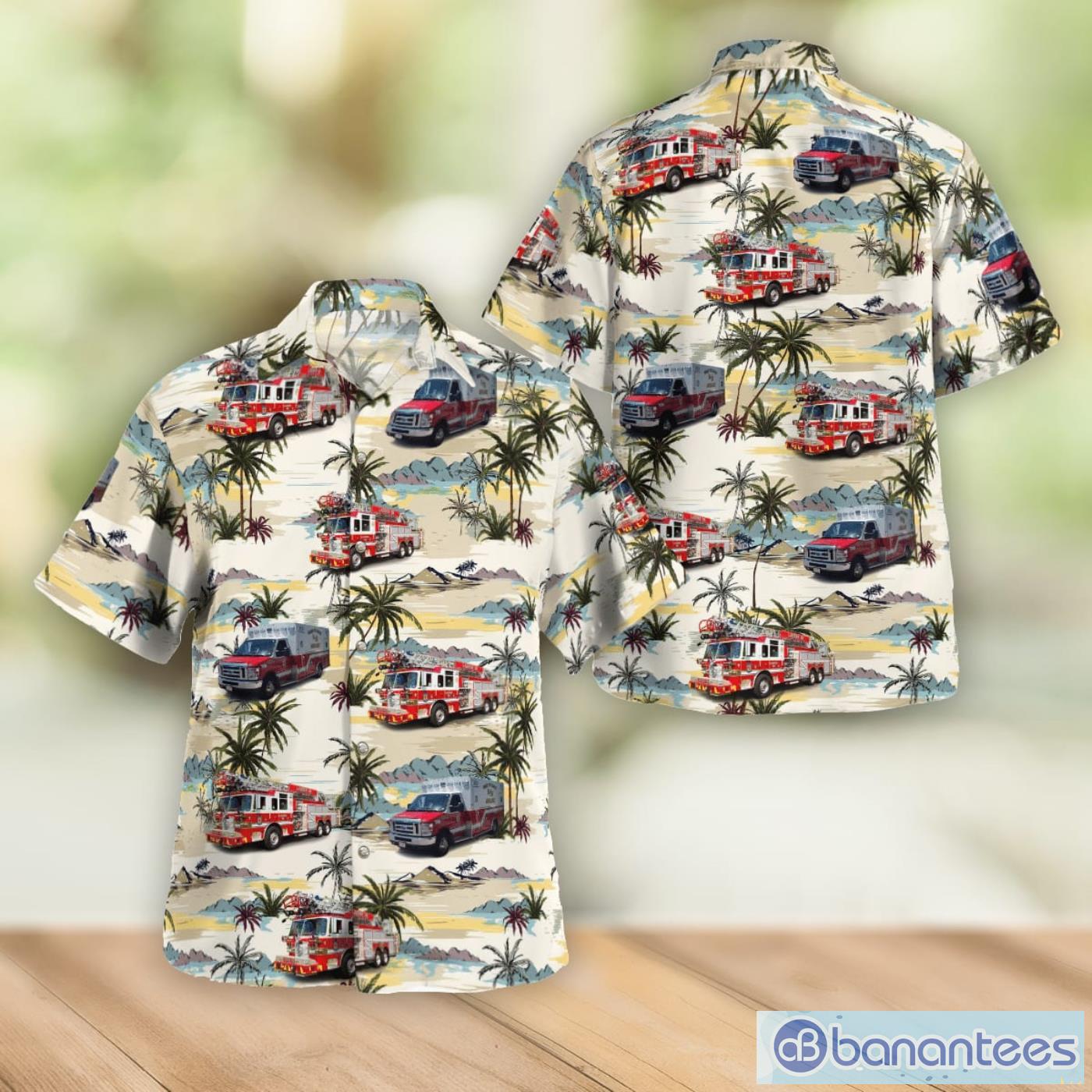 Goshen Fire Company West Chester Pennsylvania Men And Women Summer Gift Hawaiian Shirt Product Photo 1
