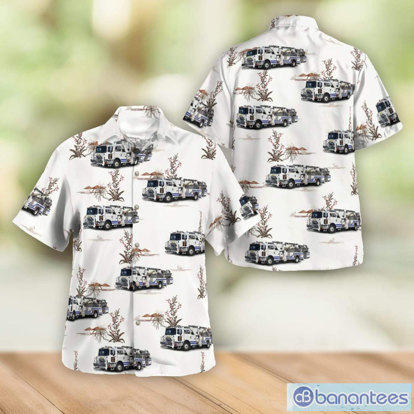 Hagerstown Maryland Long Meadow Volunteer Fire Company Tower 27 Men And Women Summer Gift Hawaiian Shirt Product Photo 1