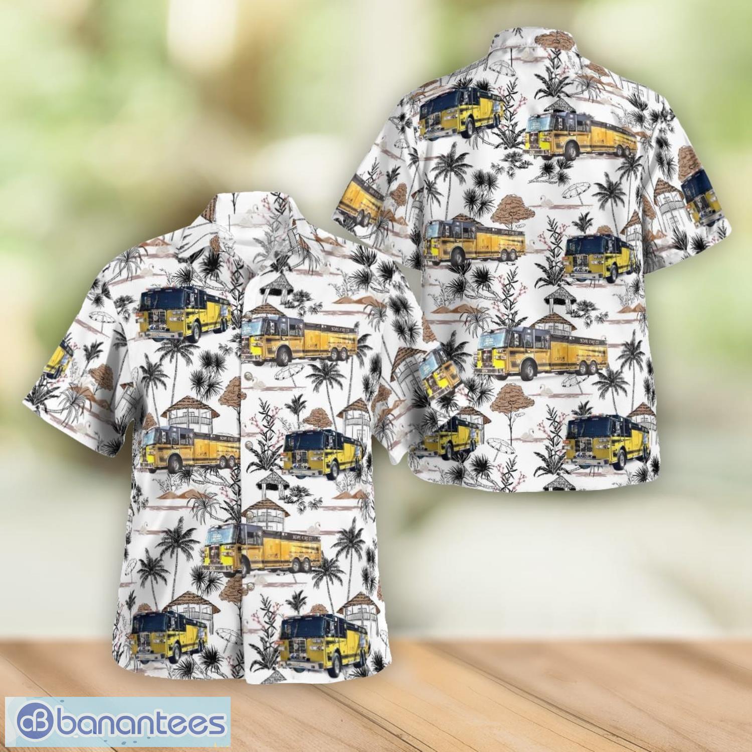 Hope Fire Company of Northern Cambria Northern Cambria Pennsylvania Men And Women Summer Gift Hawaiian Shirt Product Photo 1