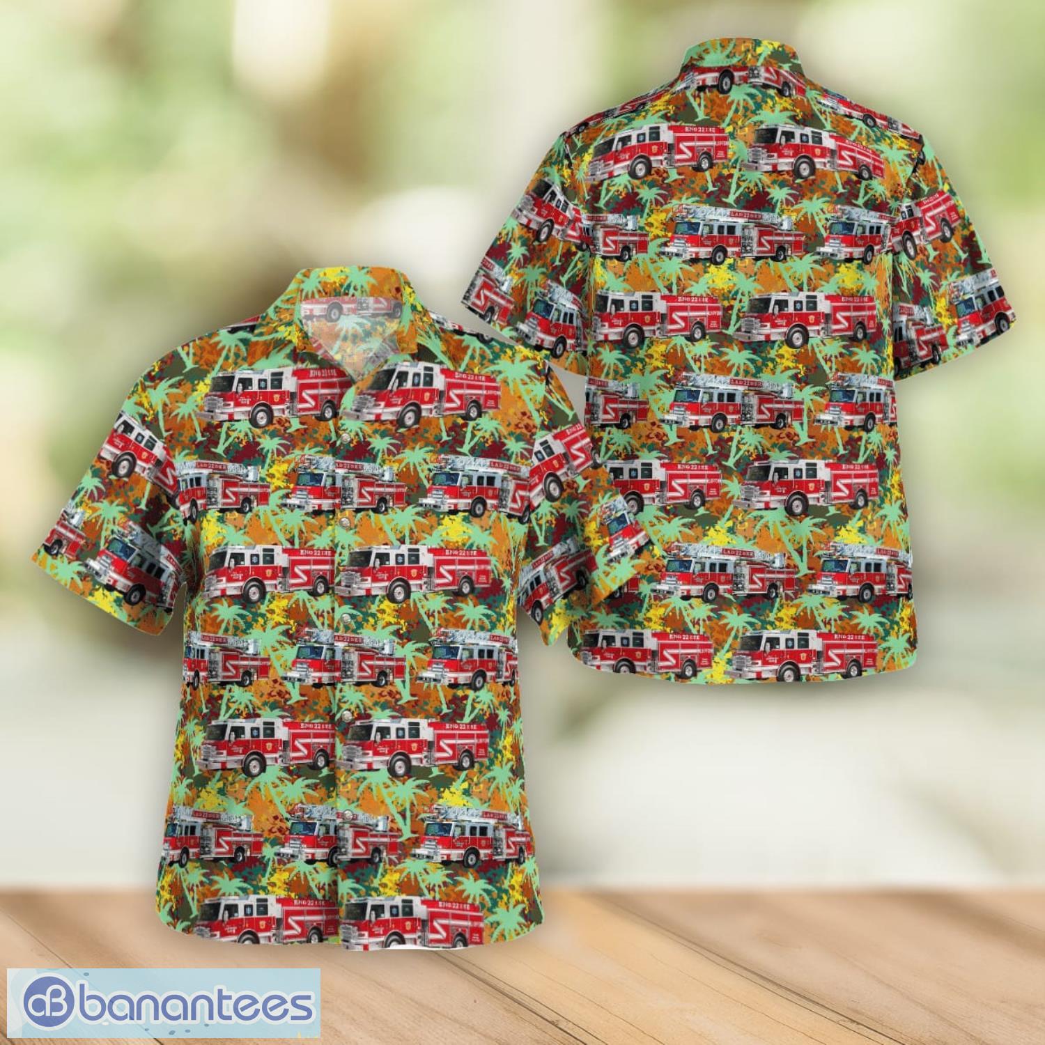 Lighthouse Point Florida Lighthouse Point Fire Department Men And Women Summer Gift Hawaiian Shirt Product Photo 1