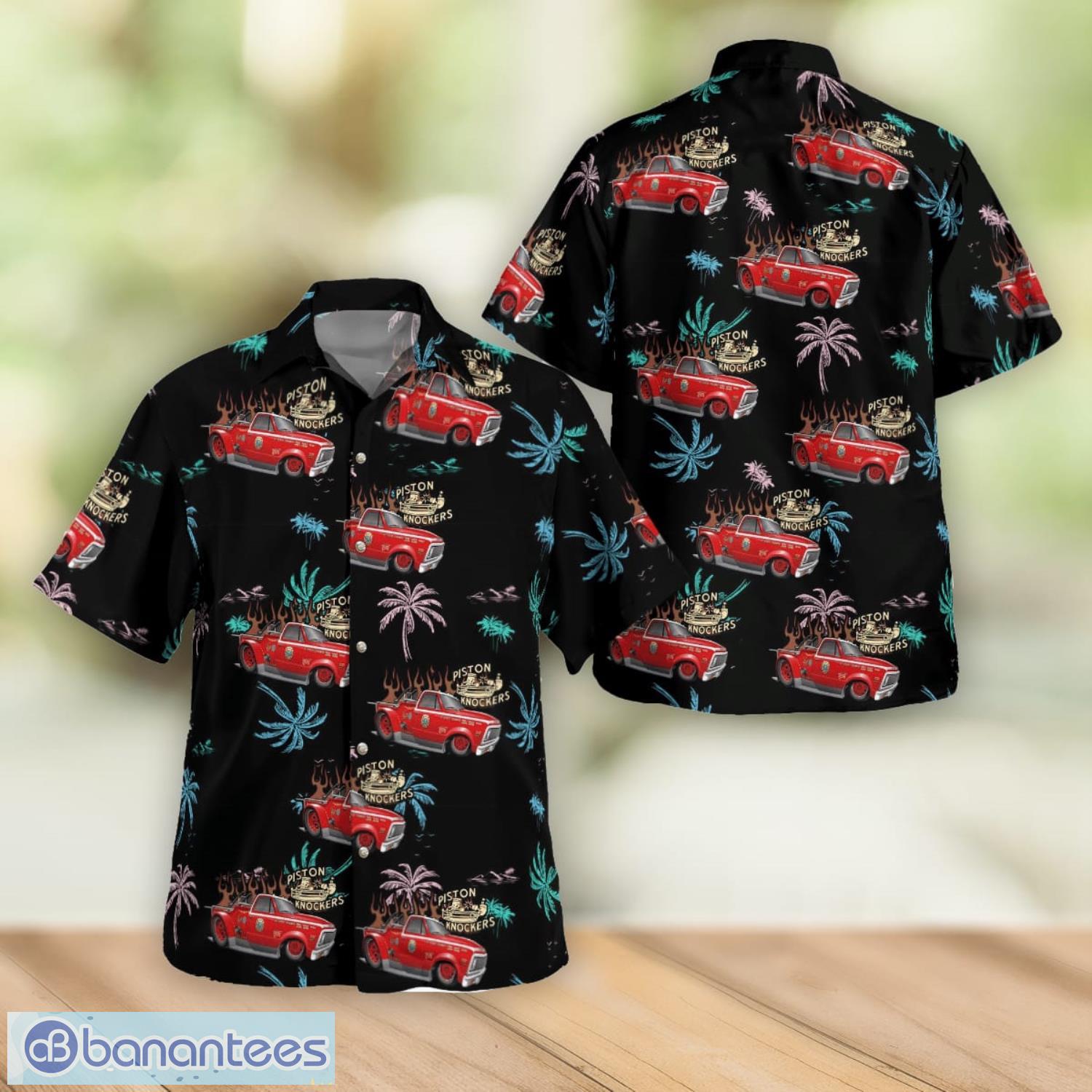 Lindenhurst New York North Lindenhurst Piston Knockers Drill Team Men And Women Summer Gift Hawaiian Shirt Product Photo 1