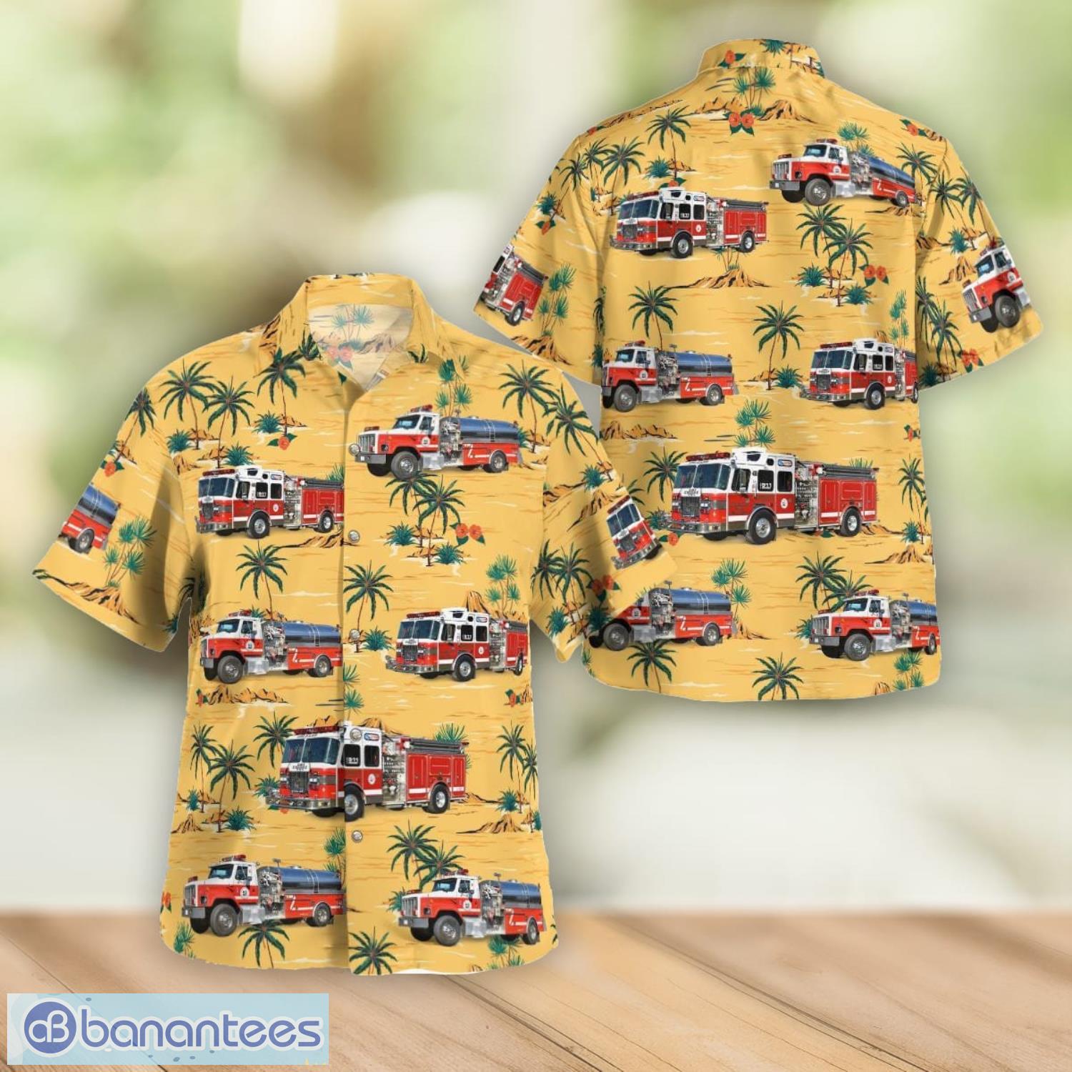 Little Orleans Maryland Company 43 - Orleans Volunteer Fire Department Beach Gift Aloha Hawaiian Shirt Product Photo 1