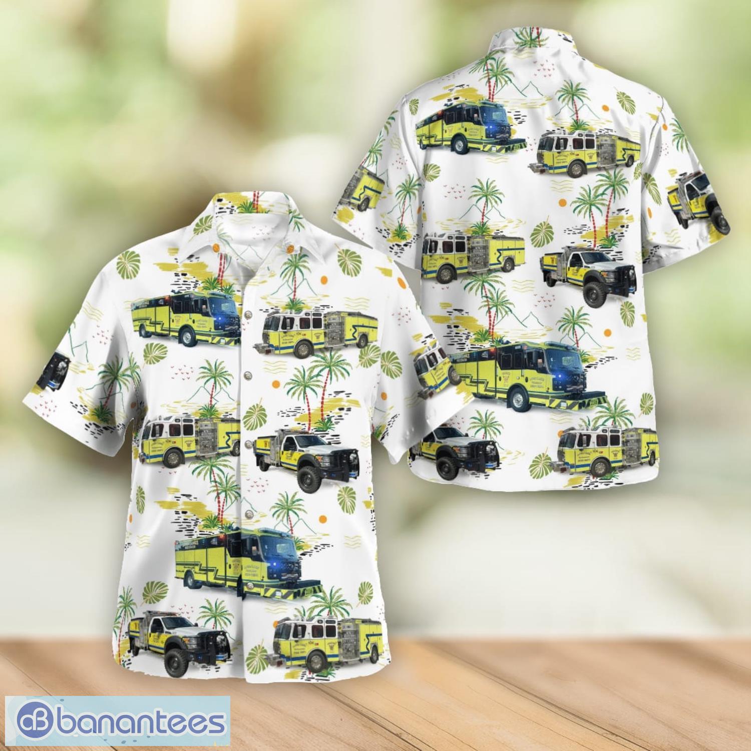 Long Lake Volunteer Fire Department, Pontoon Beach, Illinois Hawaiian Shirt Summer Gift For Men And Women Product Photo 1