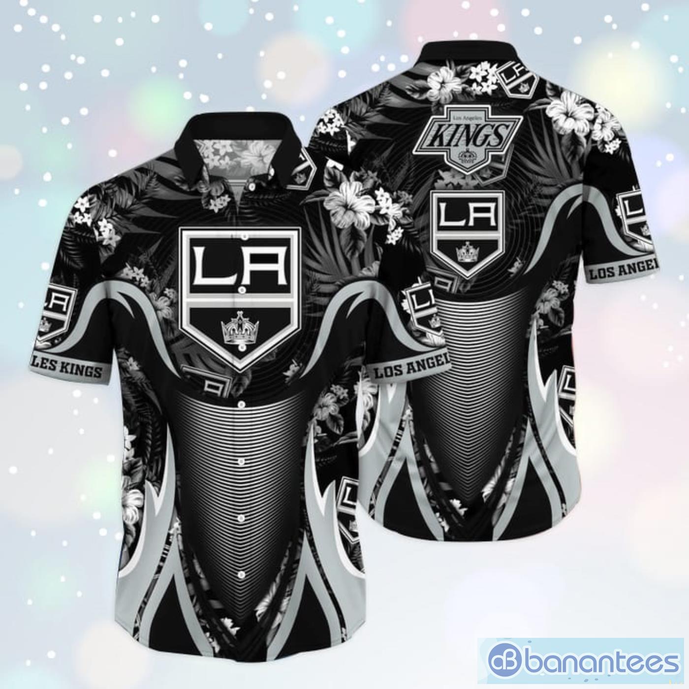 LIMITED] Los Angeles Kings NHL-Summer Hawaiian Shirt And Shorts