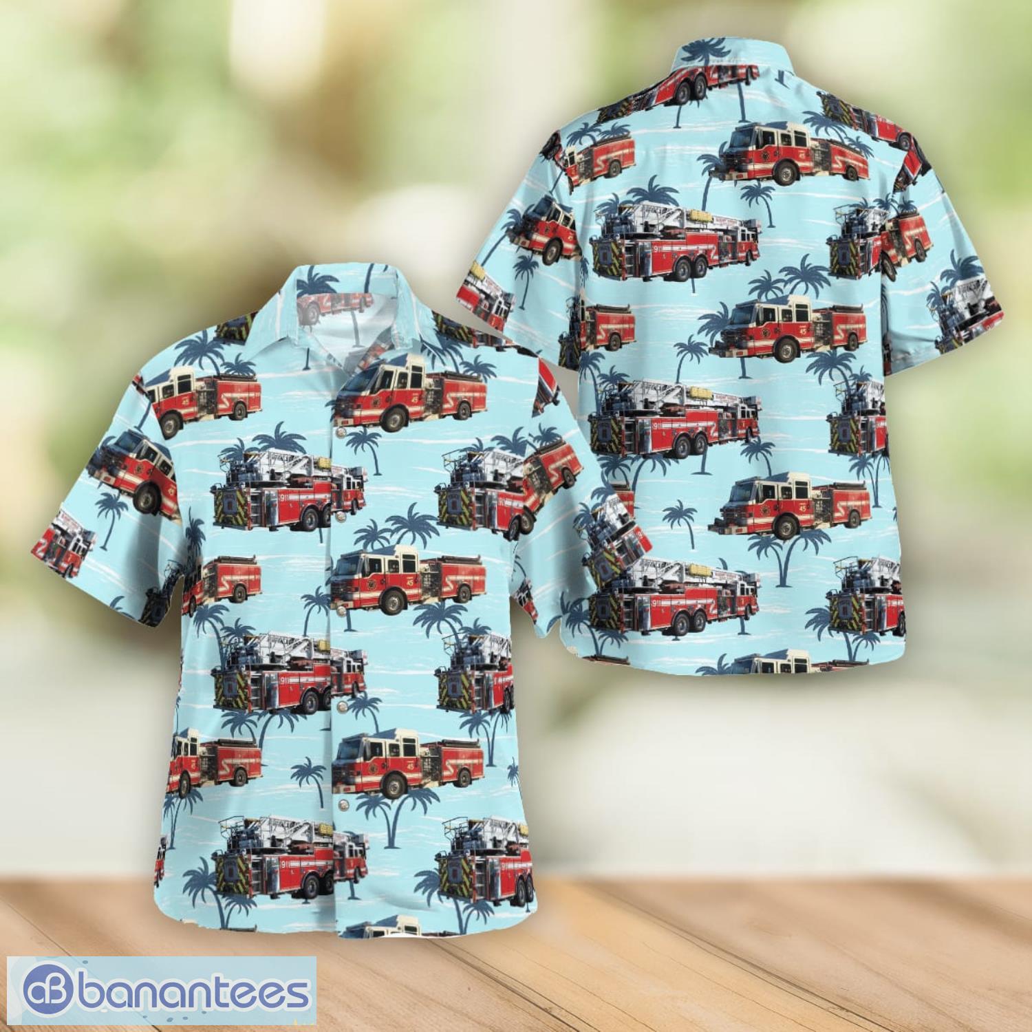 McHenry Township Fire Protection District, McHenry, Illinois Hawaiian Shirt Summer Gift For Men And Women Product Photo 1