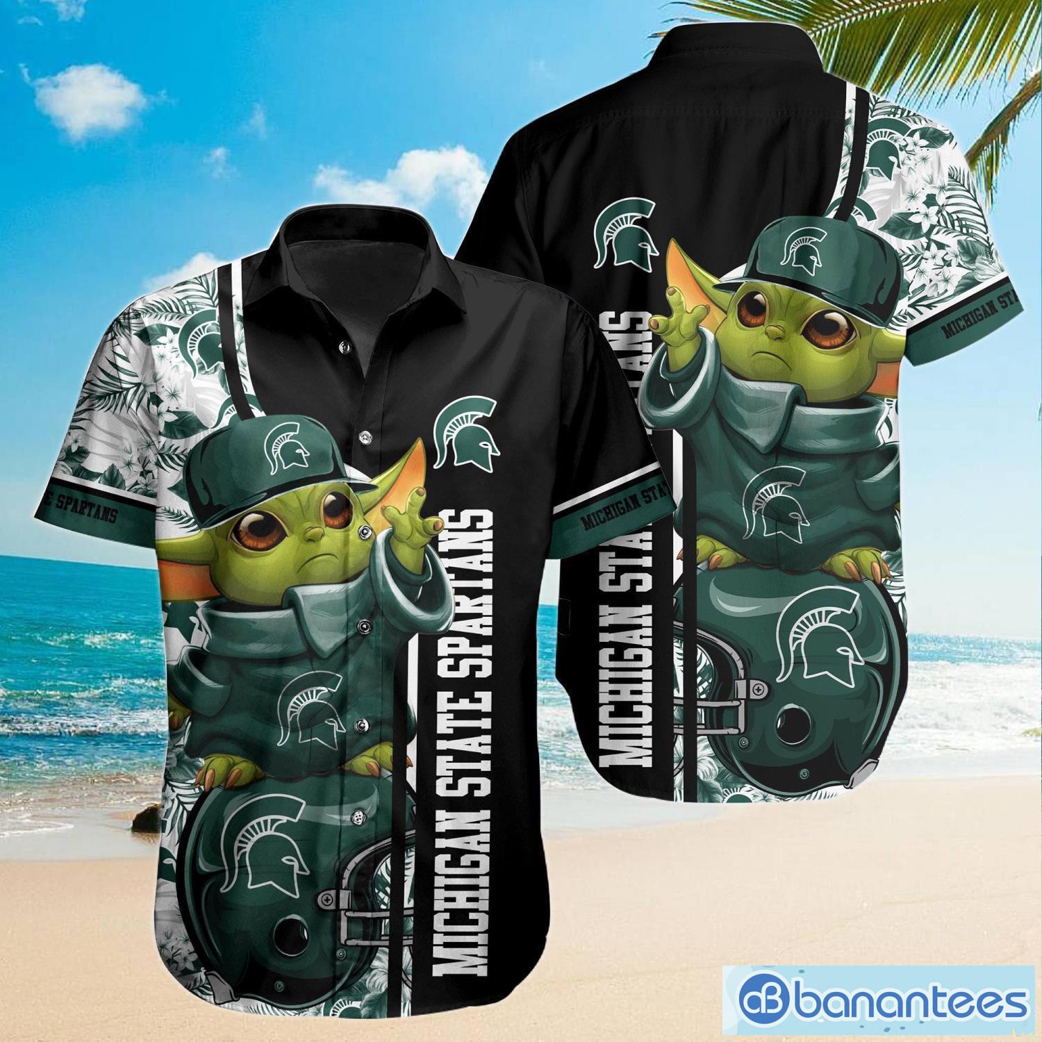 Seattle Mariners Baby Yoda Lover Tropical Style Hawaiian Shirt And Shorts -  Banantees