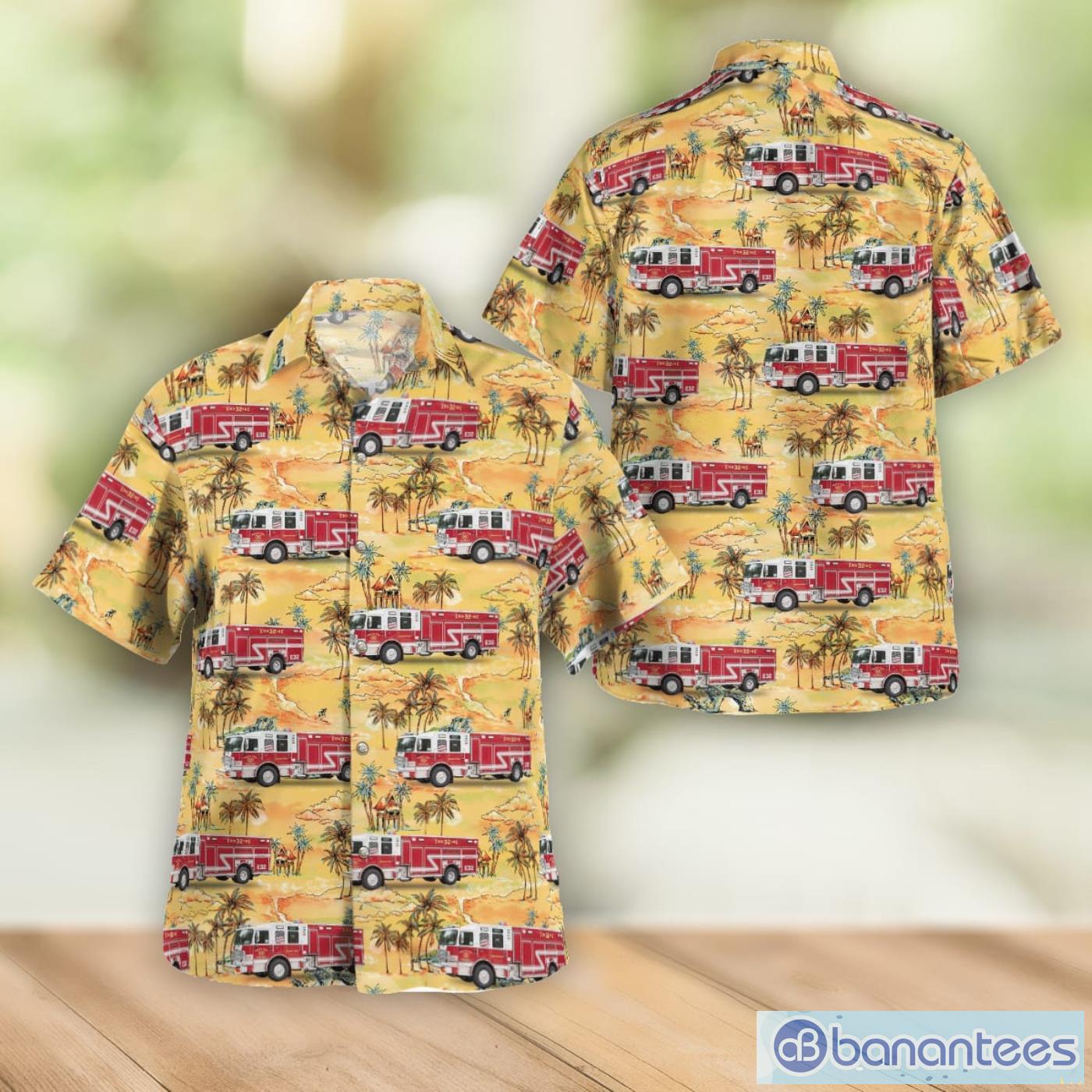Middletown, Connecticut, South Fire District 3D Hawaiian Shirt Best Gift For Men And Women Product Photo 1