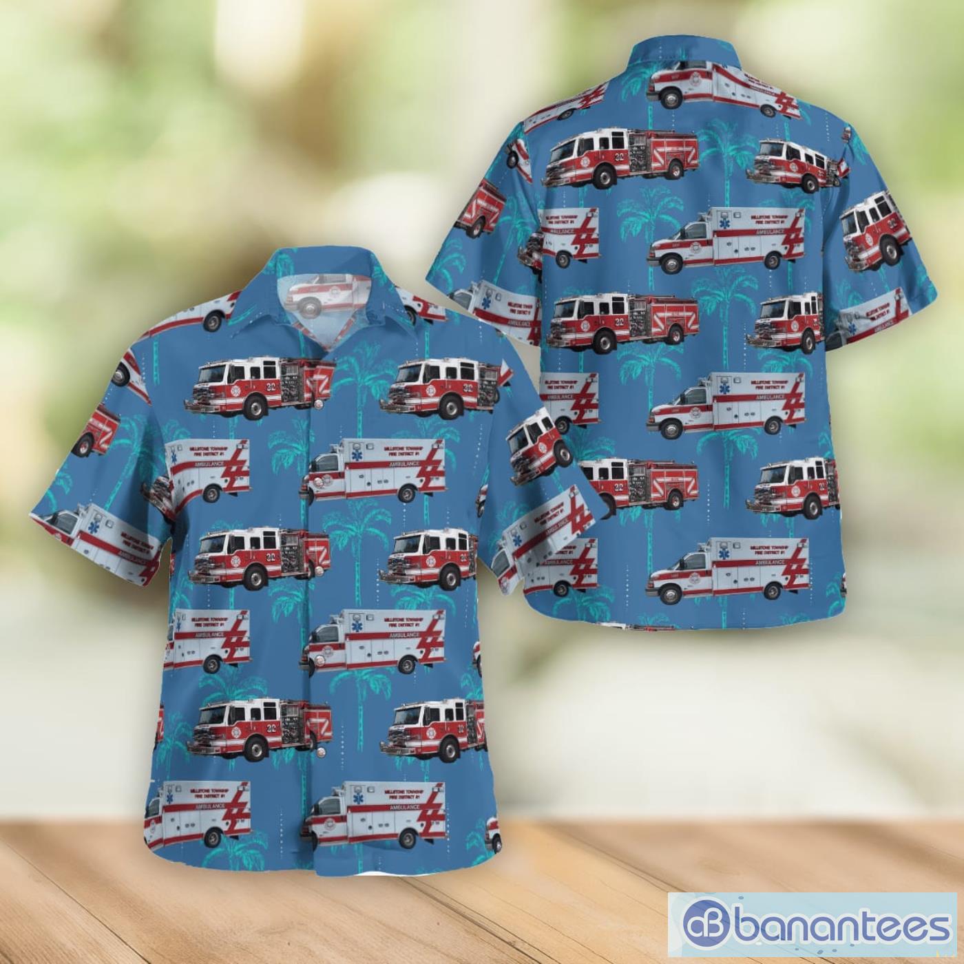 Millstone Township Fire Department, Millstone Township, New Jersey 3D Hawaiian Shirt Best Gift For Men And Women Product Photo 1