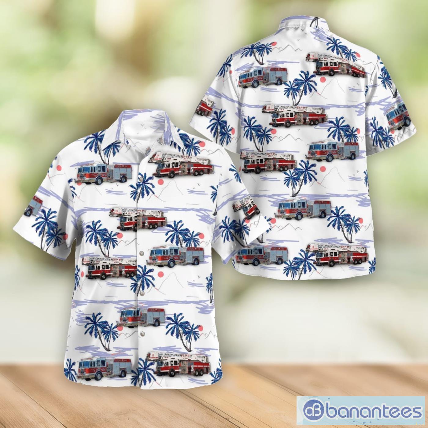 Milton, Pennsylvania, Milton Fire Department 3D Hawaiian Shirt Best Gift For Men And Women Product Photo 1