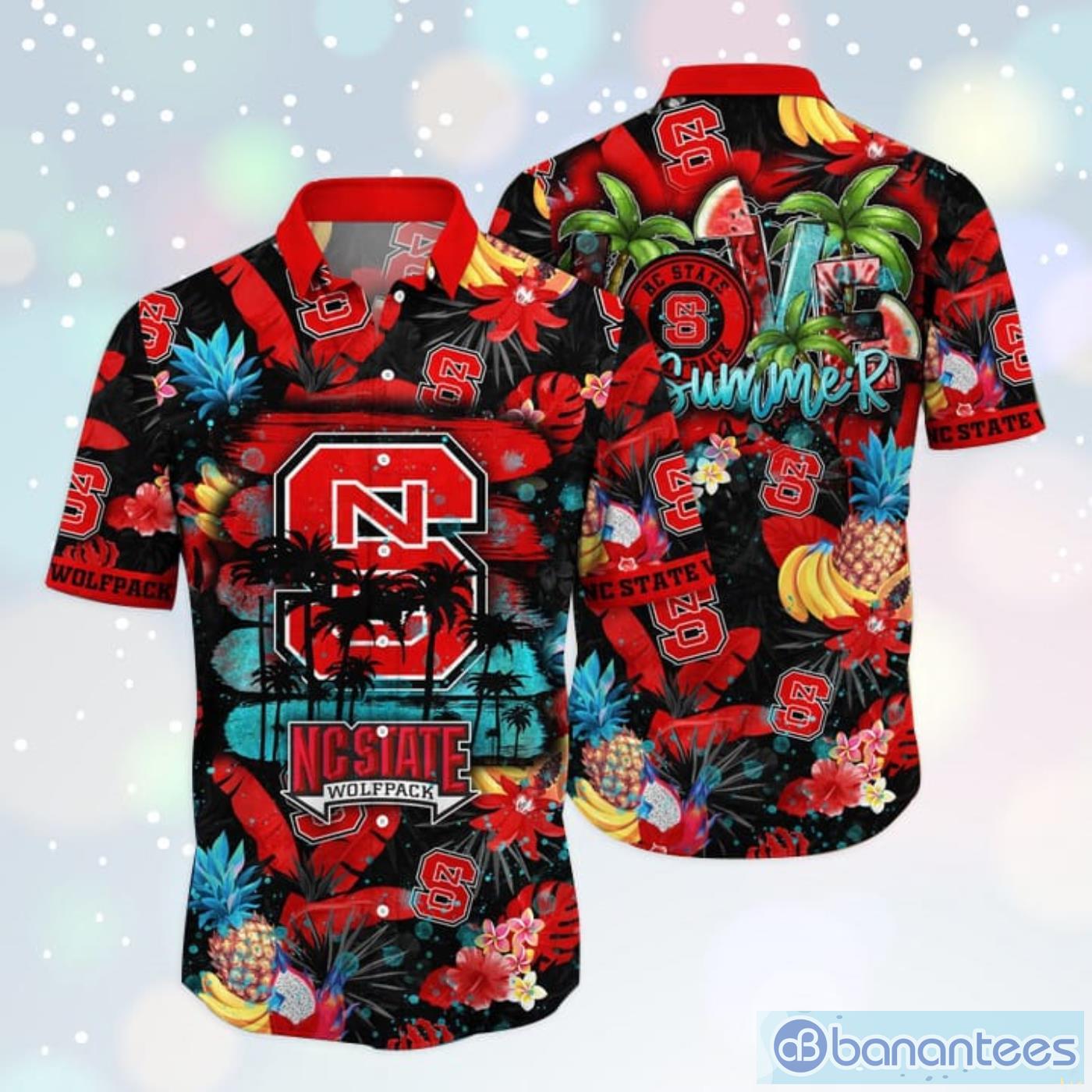 NC State Wolfpack NCAA3 Hawaiian Shirt Star Pattern Best Trend Summer Gift