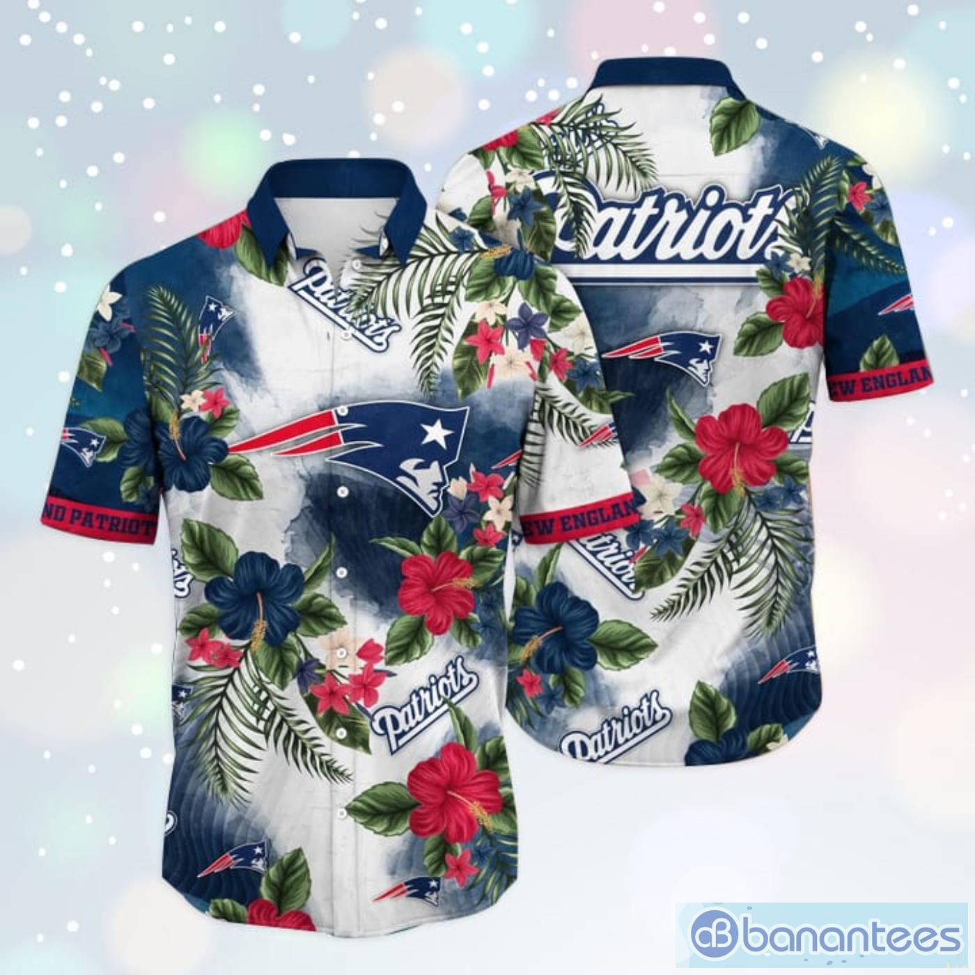 New England Patriots NFL Hawaiian Shirt Custom Getaways Aloha