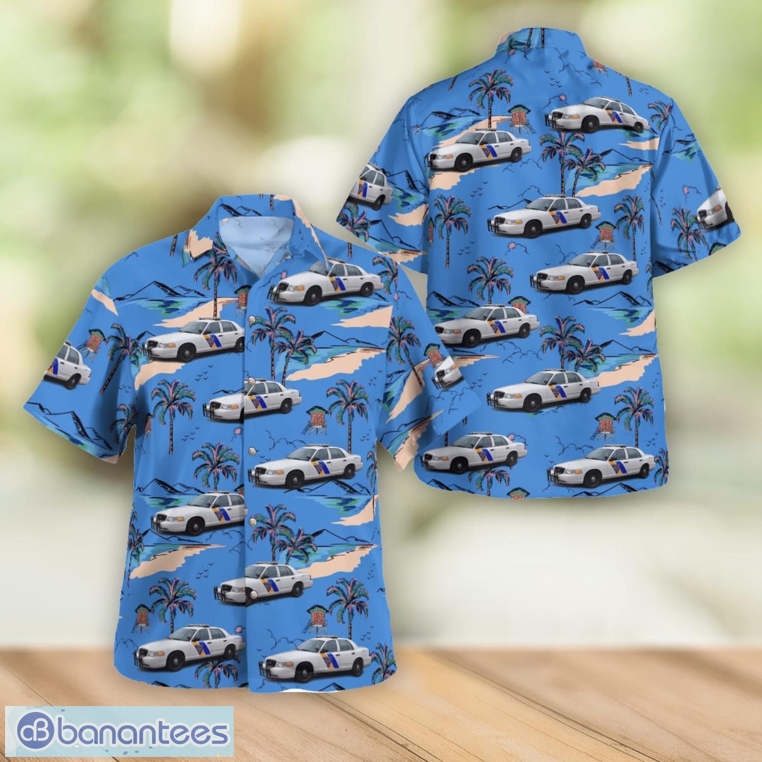 New Jersey State Police Ford Crown Victoria Hawaiian Shirt Summer Gift For Men And Women Product Photo 1