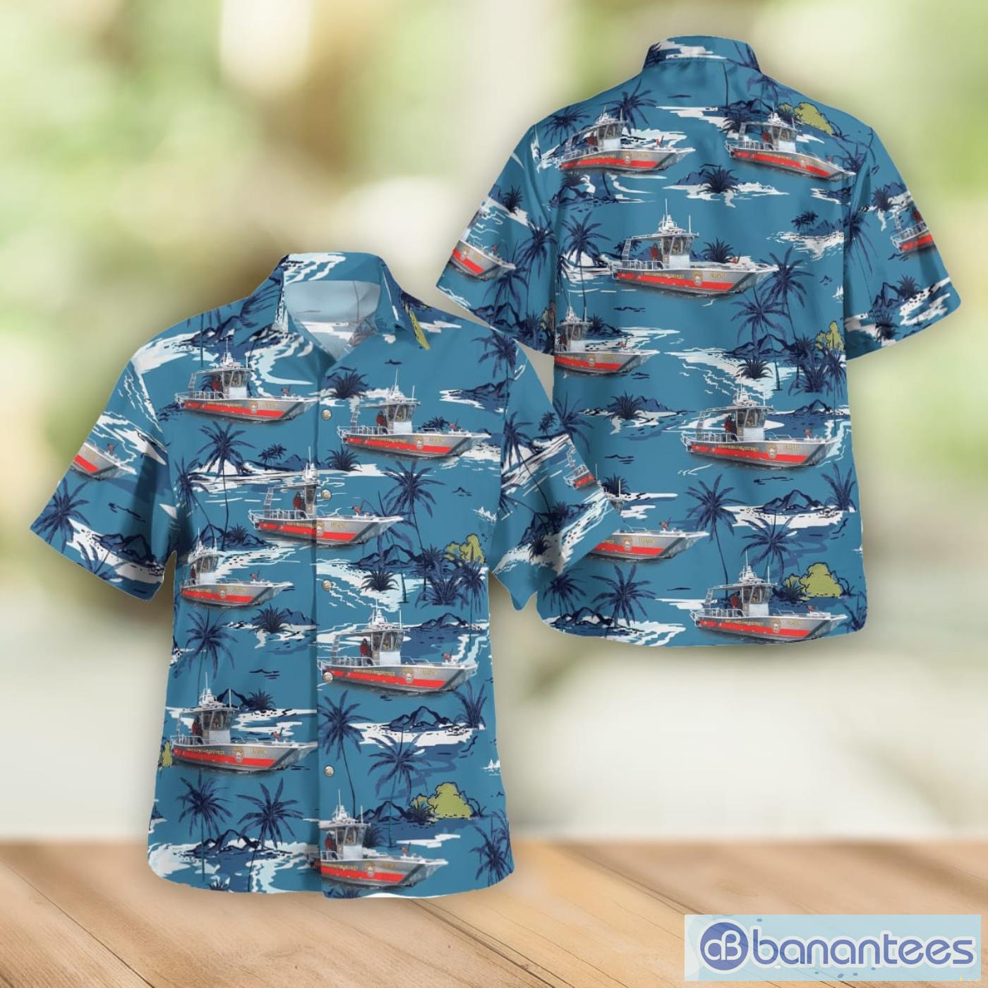 North River Fire District, Palmetto, Florida 3D Hawaiian Shirt Best Gift For Men And Women Product Photo 1