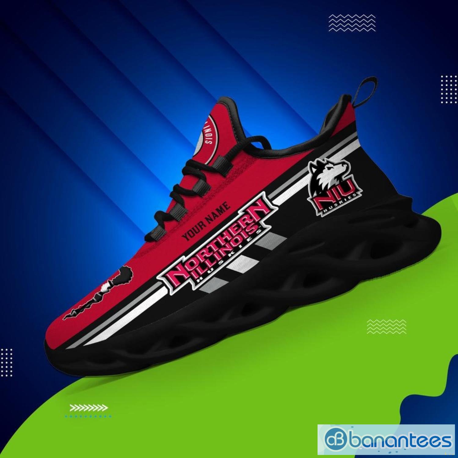 Personalized Name Northern Illinois Huskies Personalized Sneakers Max Soul  Shoes For Fans - YesItCustom