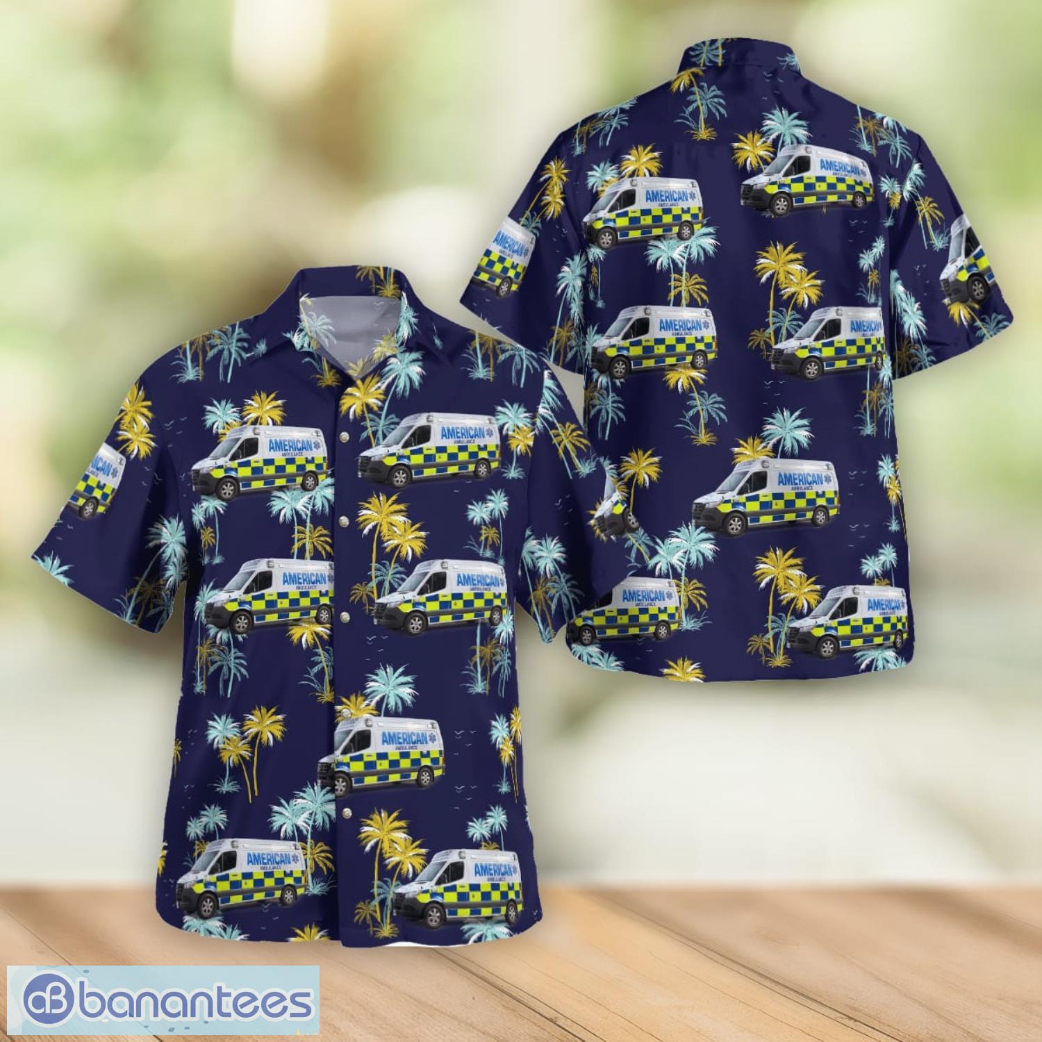 Norwich Connecticut American Ambulance Service Inc. Men And Women Summer Gift Hawaiian Shirt Product Photo 1