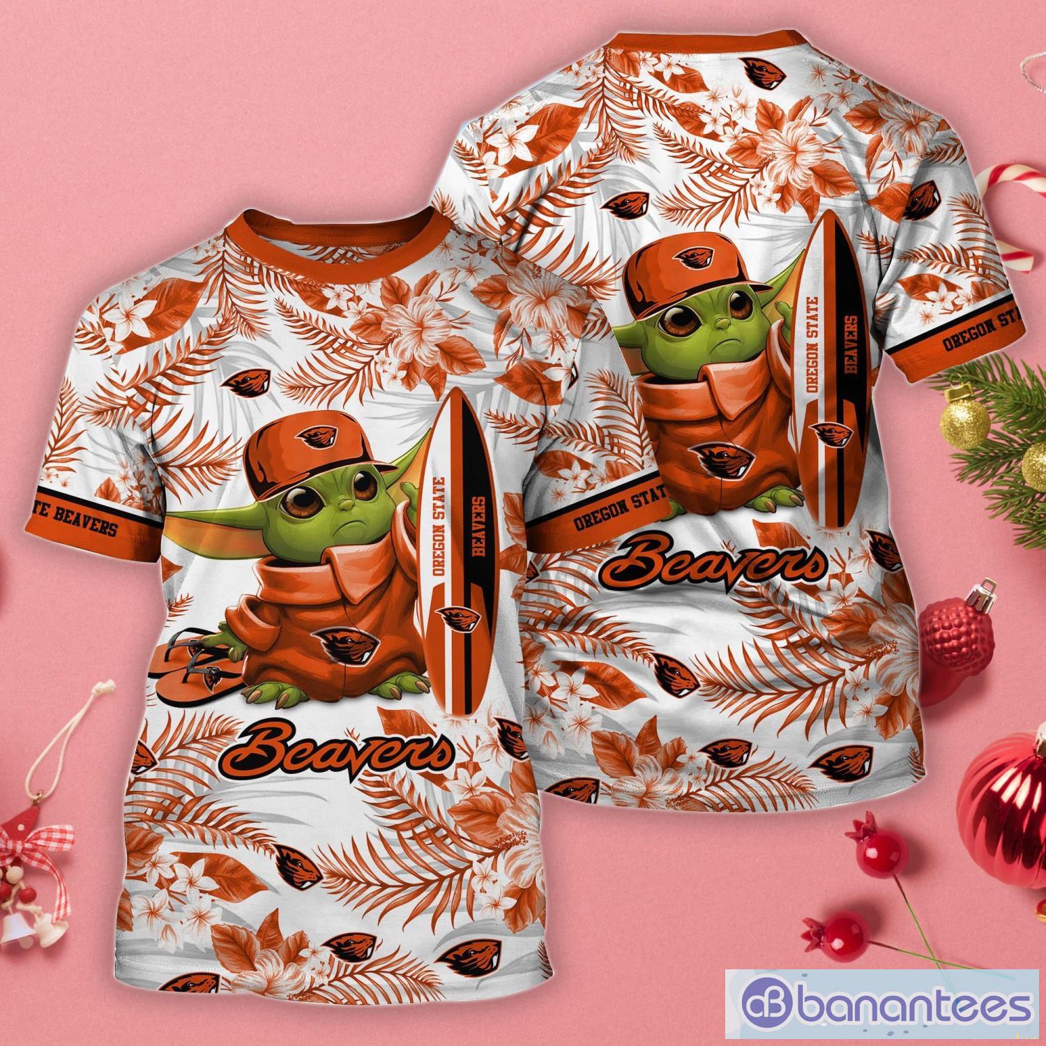 Christmas Chicago Bears Baby Yoda 3D Hoodie All Over Print - T-shirts Low  Price