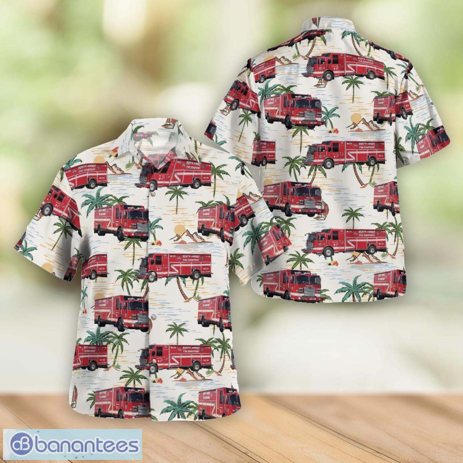 Perth Amboy Fire Department, Perth Amboy, New Jersey Hawaiian Shirt Summer Gift For Men And Women Product Photo 1