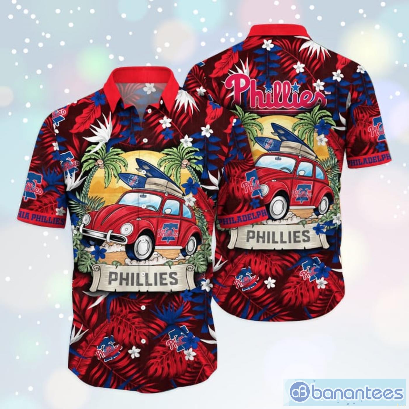 Philadelphia Phillies Aloha Mlb Hawaii Summer Hawaiian Shirt Summer Beach  Gift - Banantees