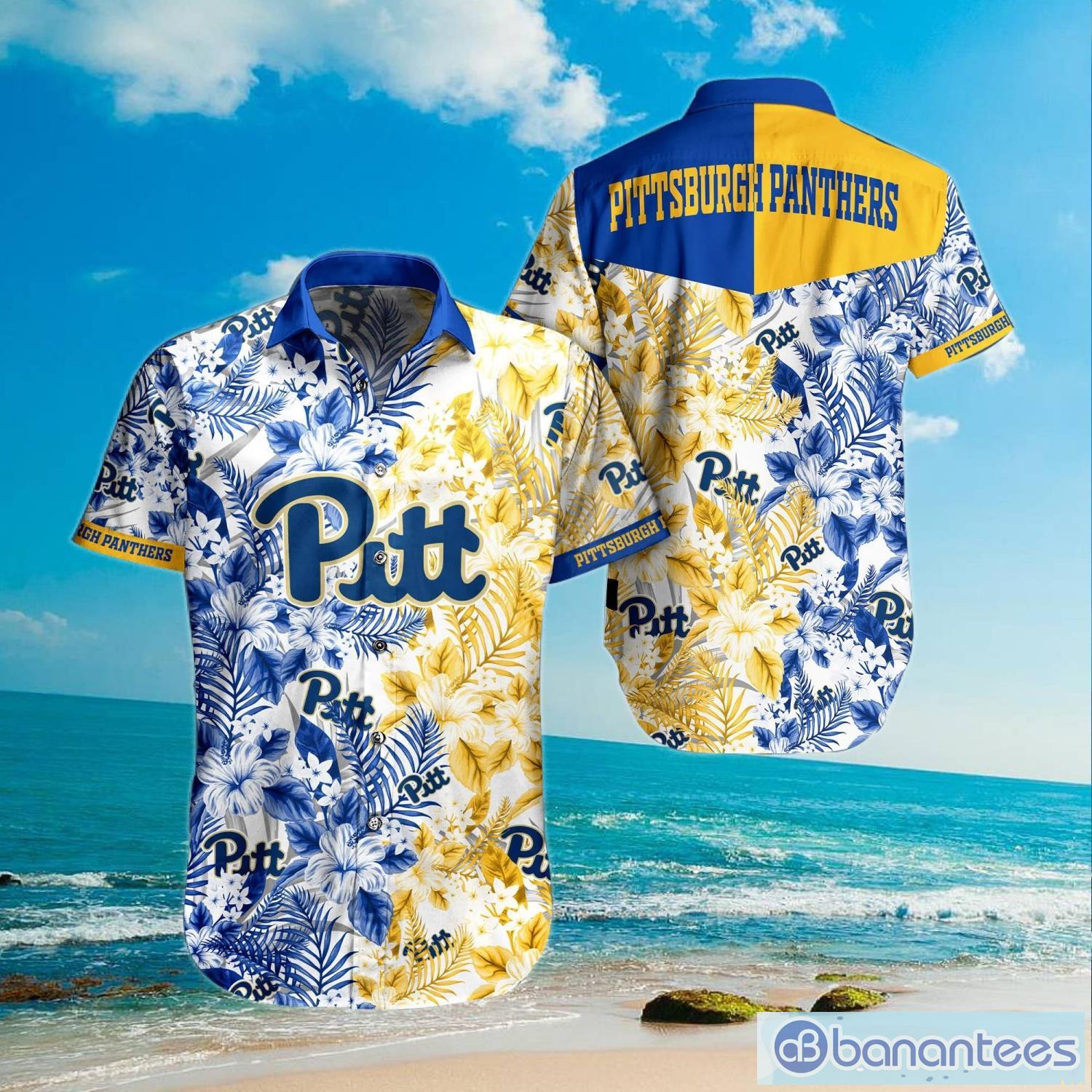 Pittsburgh Panthers Tropical Style Hawaiian Shirt And Shorts For Fans -  Banantees