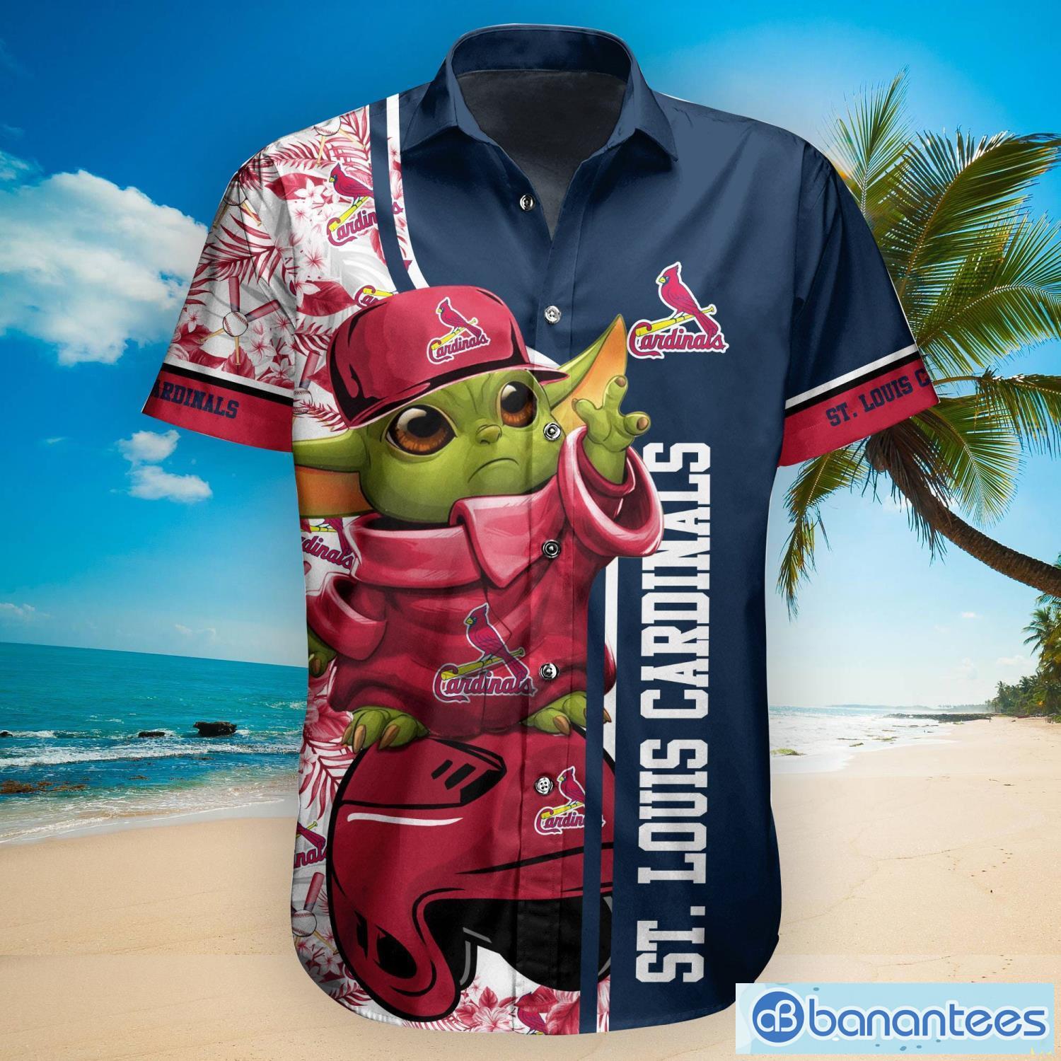 Red St Louis Cardinals Hawaiian Shirt For Men And Women - Banantees