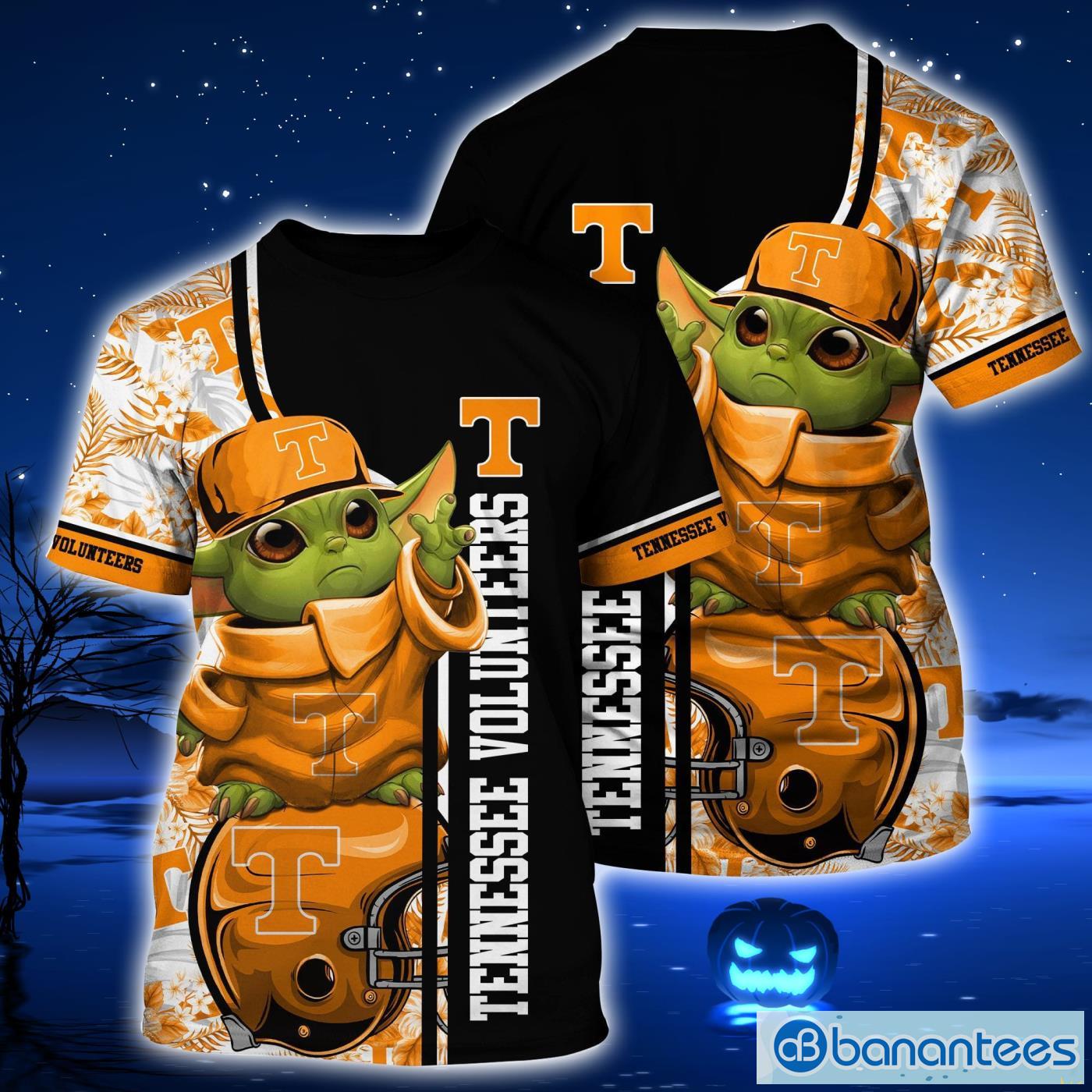 Atlanta Braves Baby Yoda Lover 3D T-Shirt For Fans - Banantees