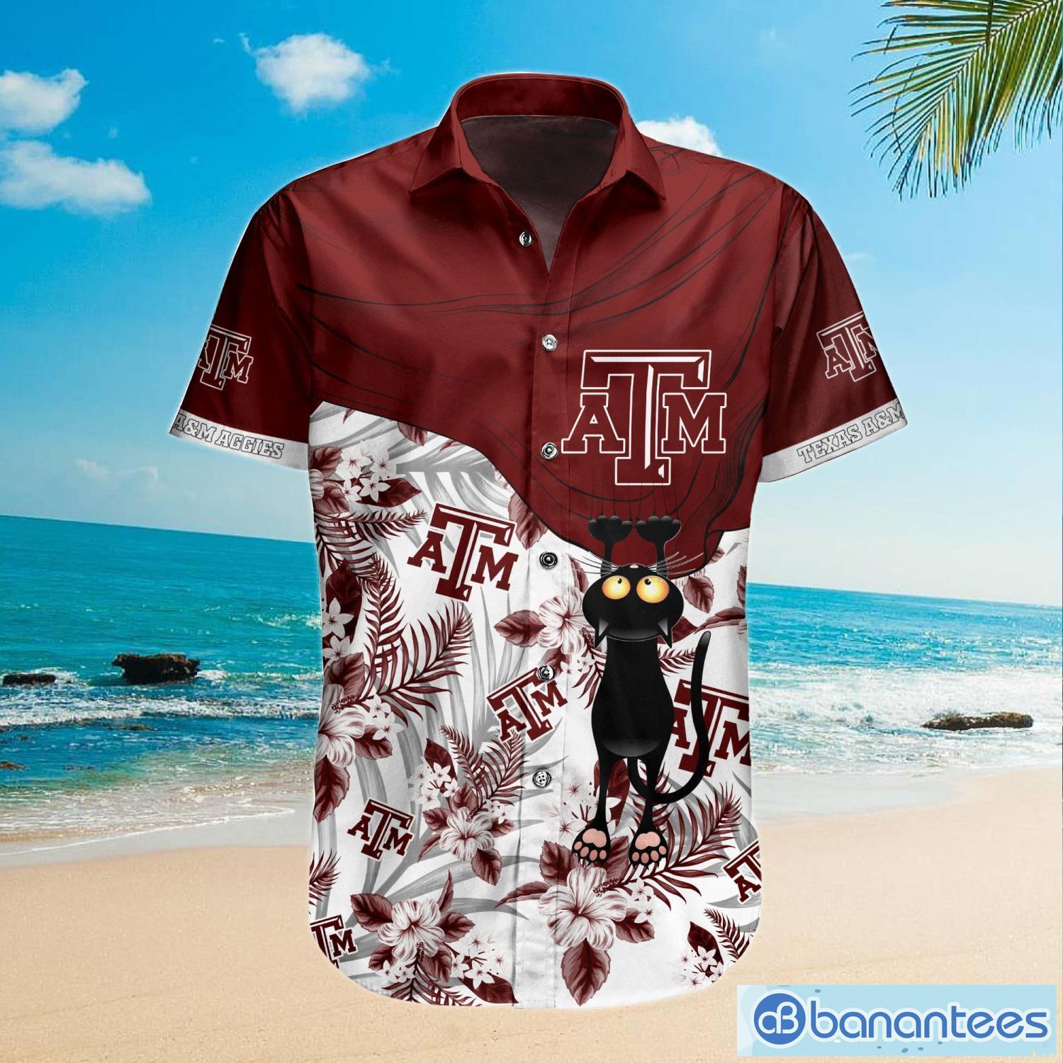 LIMITED] Texas A&M Aggies Summer Hawaiian Shirt And Shorts, With Tropical  Patterns For Fans