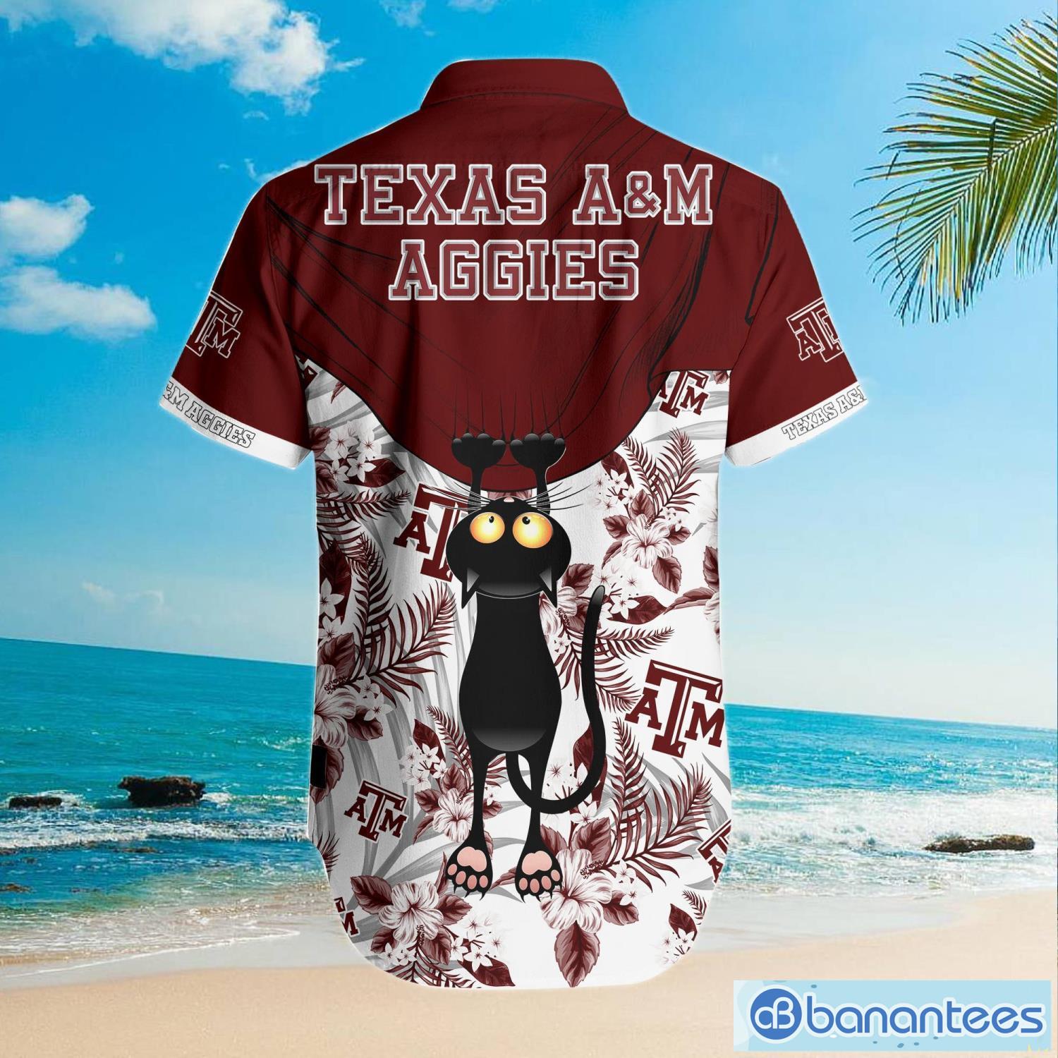 LIMITED] Texas A&M Aggies Summer Hawaiian Shirt And Shorts, With Tropical  Patterns For Fans