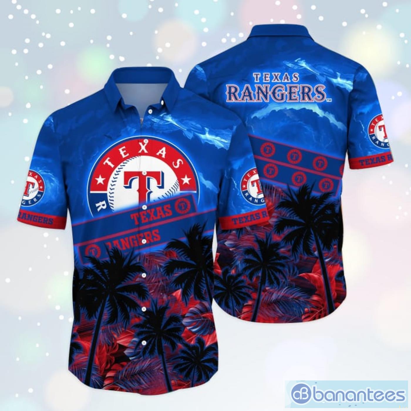 Top-selling item] Custom Texas Rangers Baseball Team Hawaiian Shirt