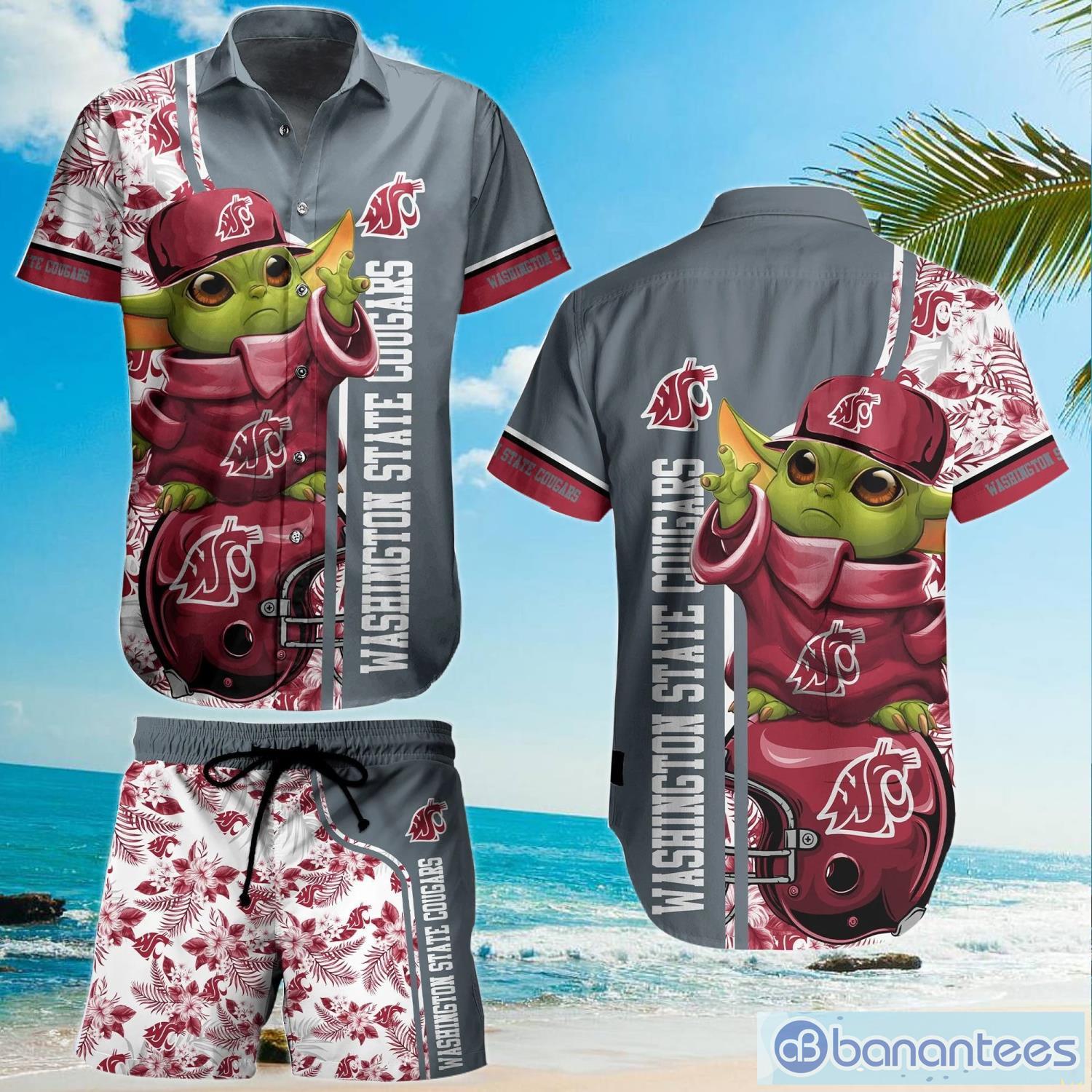 Chicago White Sox Baby Yoda Lover Tropical Style Hawaiian Shirt And Shorts  - Banantees