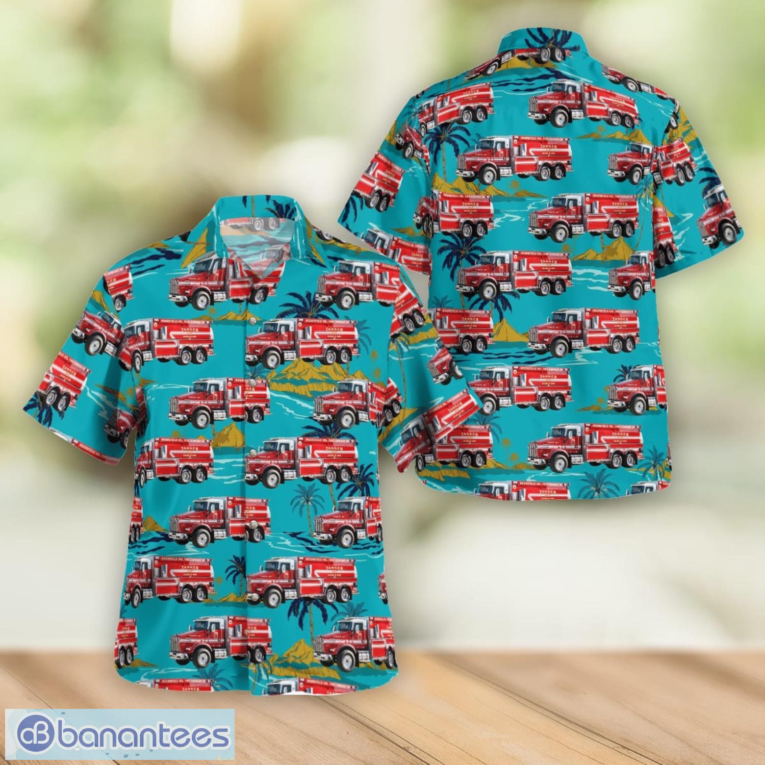 West Virginia Moorefield Volunteer Fire Department Men And Women Summer Gift Hawaiian Shirt Product Photo 1