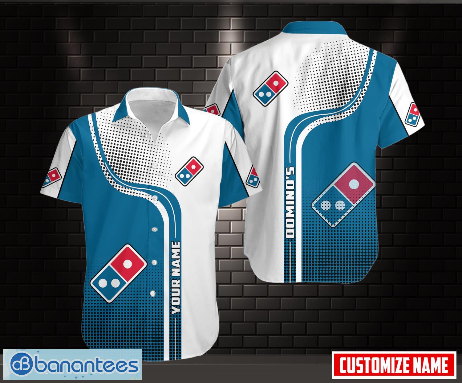 Personalized Domino's Pizza Baseball Jersey Shirt Gift For Men And Women