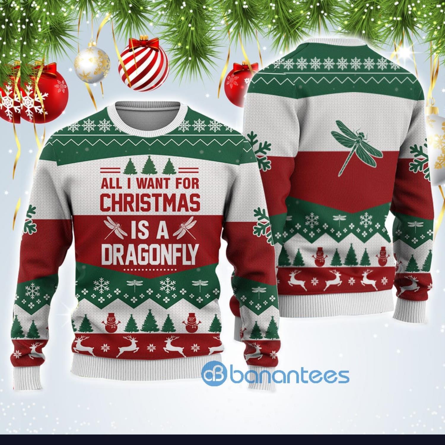 Dragonfly 2024 christmas sweatshirt