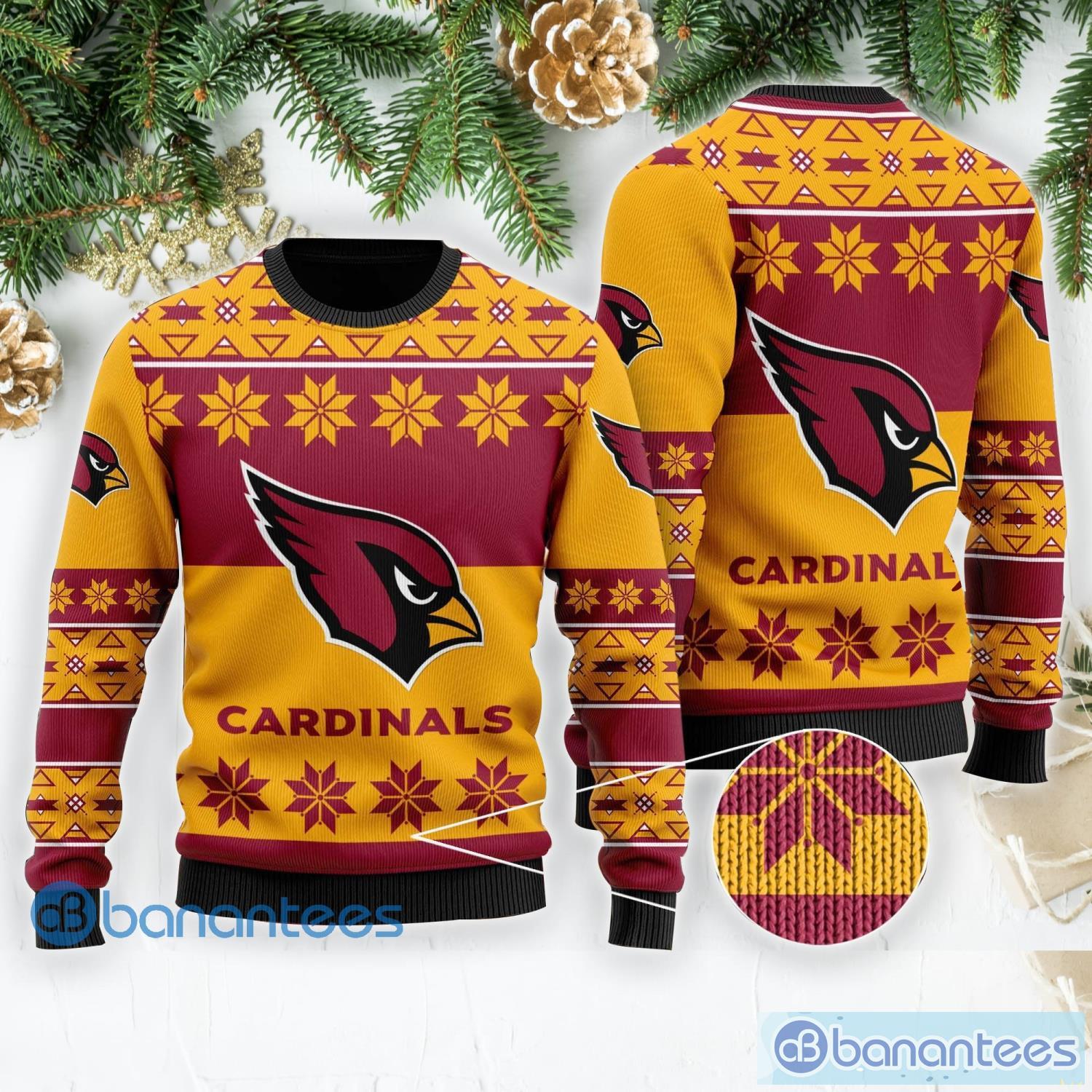 Arizona Cardinals Christmas Grinch Sweater For Fans - Banantees