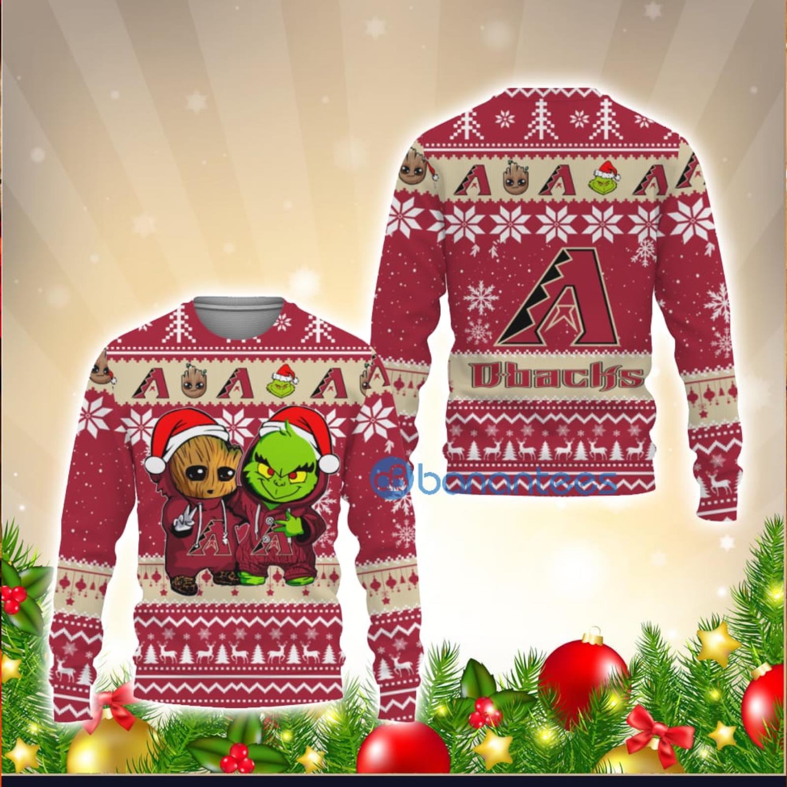 Arizona Diamondbacks Baby Yoda Star Wars Sports Football American Knitted  Christmas Sweater - YesItCustom