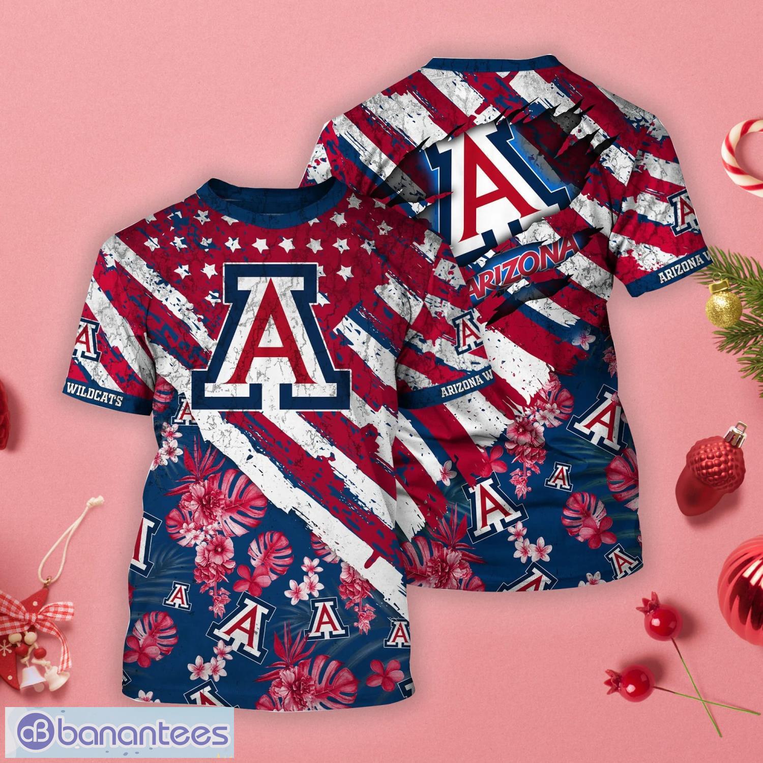 League: Arizona Wildcats Long Sleeve Pocket Tee