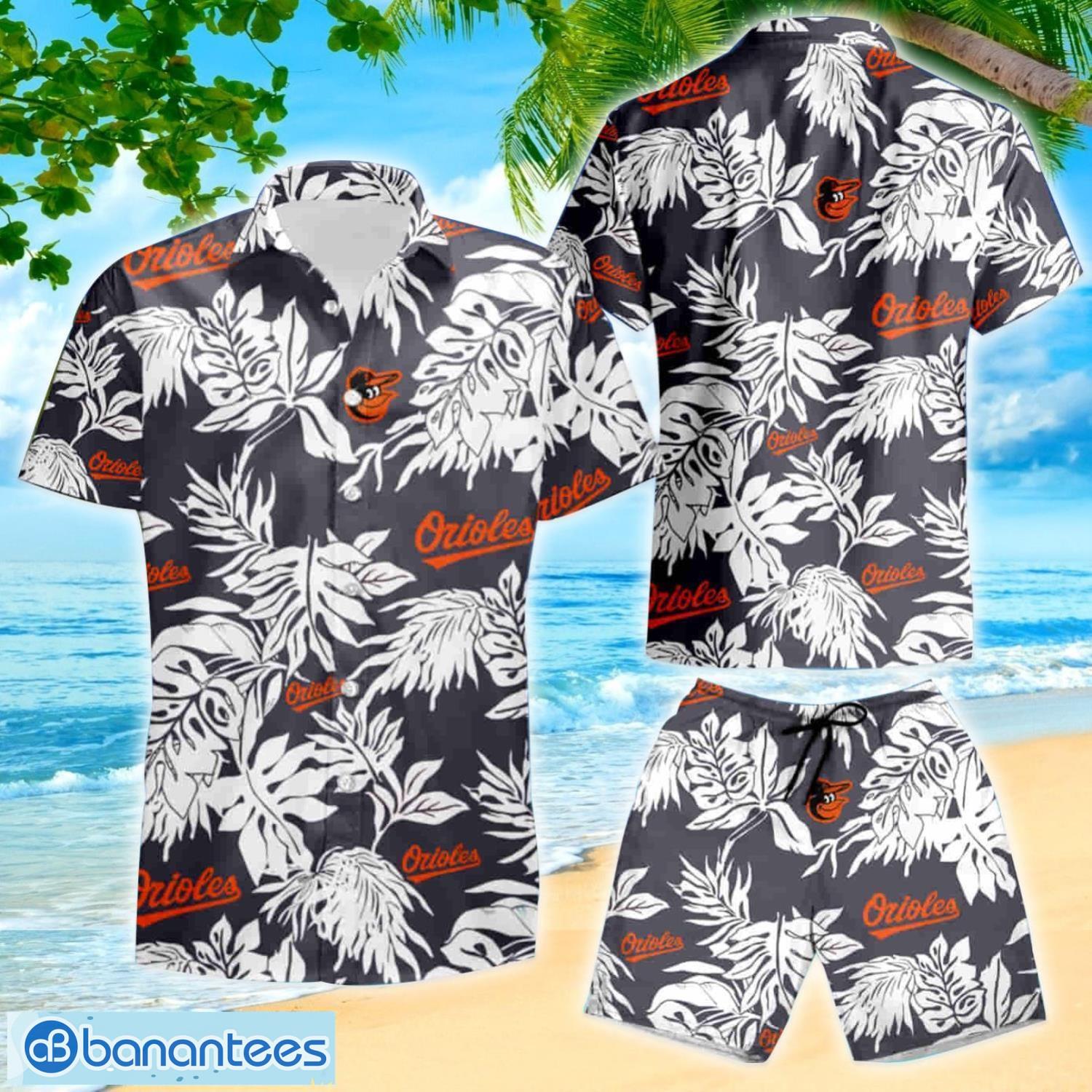 Baltimore Orioles MLB Hot Sports Summer Print Hawaiian Shirts For