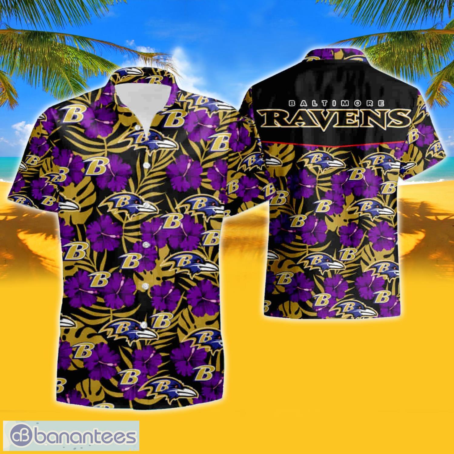 Baltimore Ravens & Snoopy Hawaiian Shirt - Hot Sale 2023