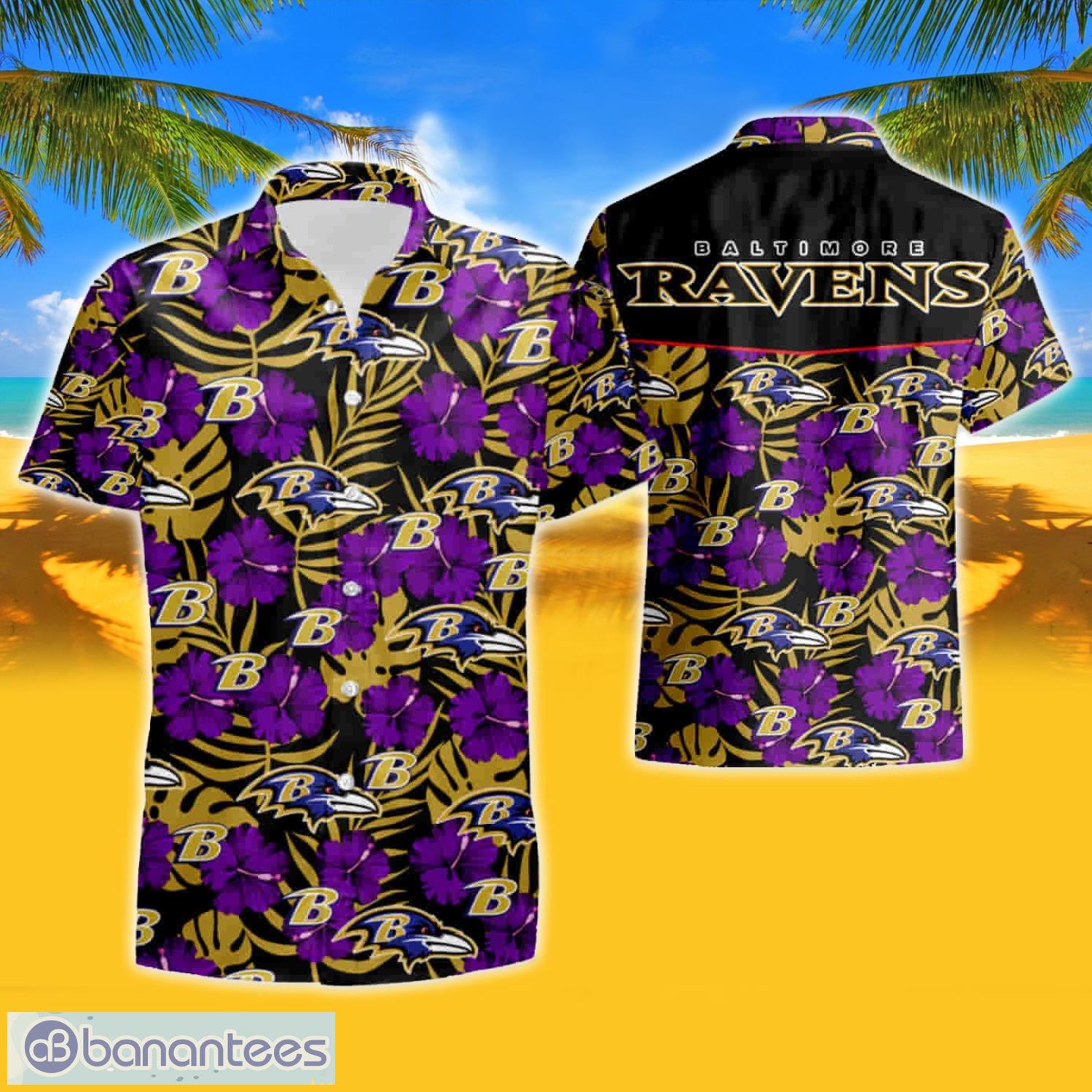 Nfl Baltimore Ravens Hawaiian Shirt For Fans-1