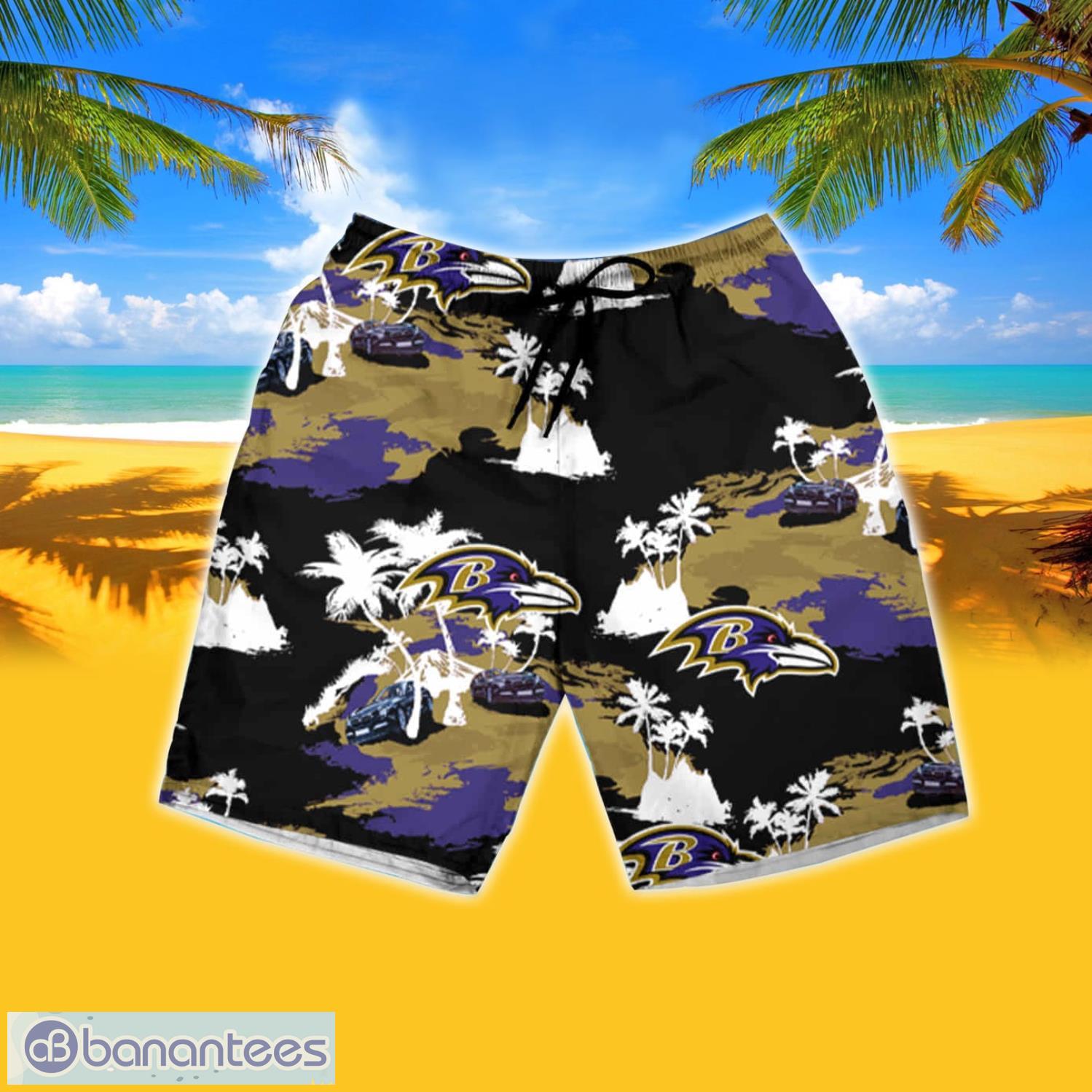 HOT Baltimore Ravens NFL Summer Hawaiian Shirt And Shorts