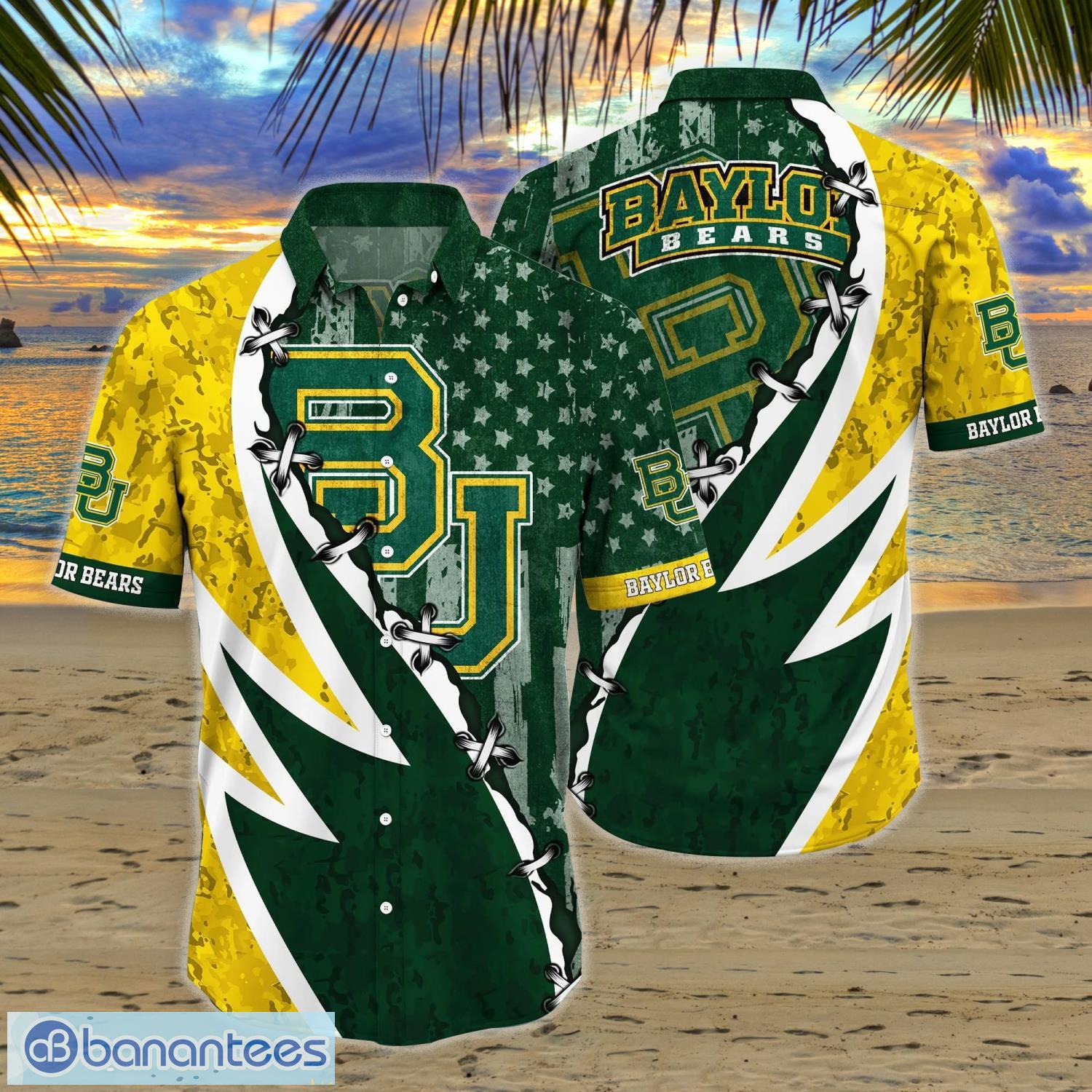 Trending] Buy New Custom Baylor Bear Jersey Yellow