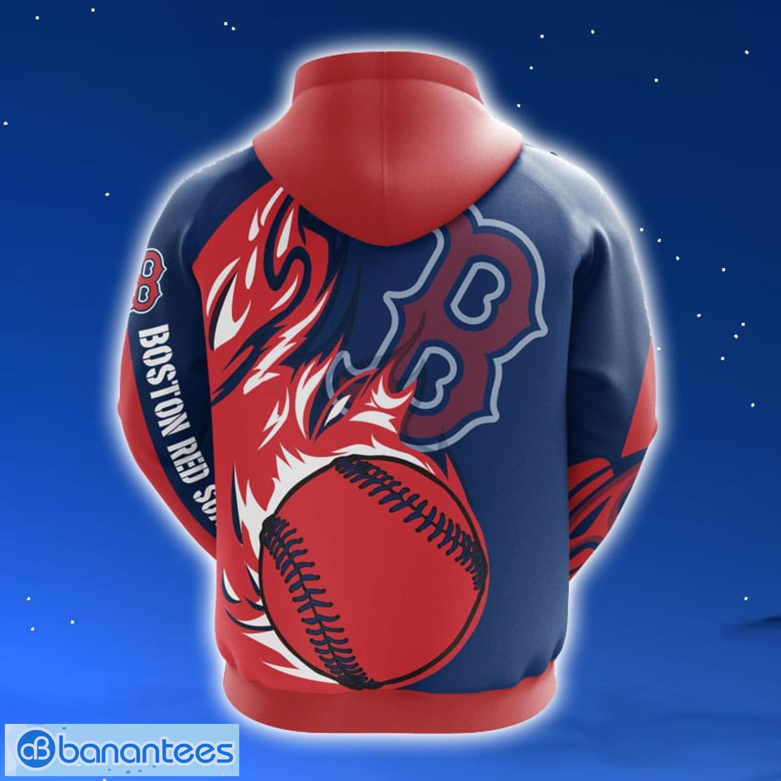 MLB Boston Red Sox Hoodie, Zip Hoodie 3D All Over Print