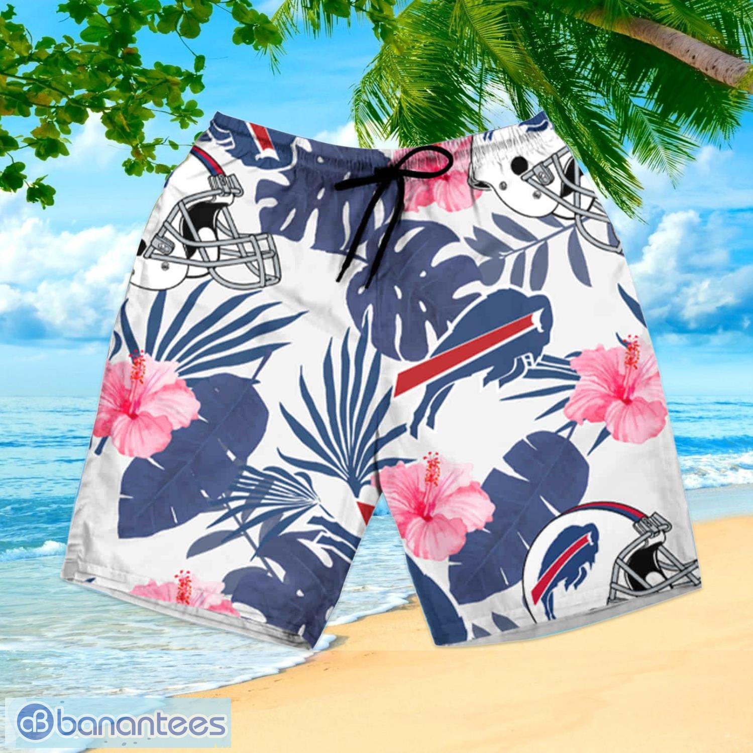 Chicago Cubs Hawaiian Shirt And Shorts Tropical Flower Happy Summer Gift  For Fans - Banantees