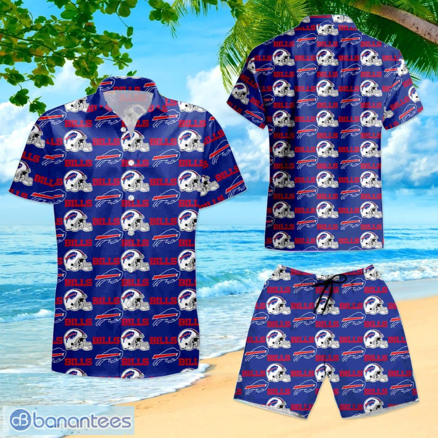 Buffalo Bills Summer Beach Shirt and Shorts Full Over Print - Banantees